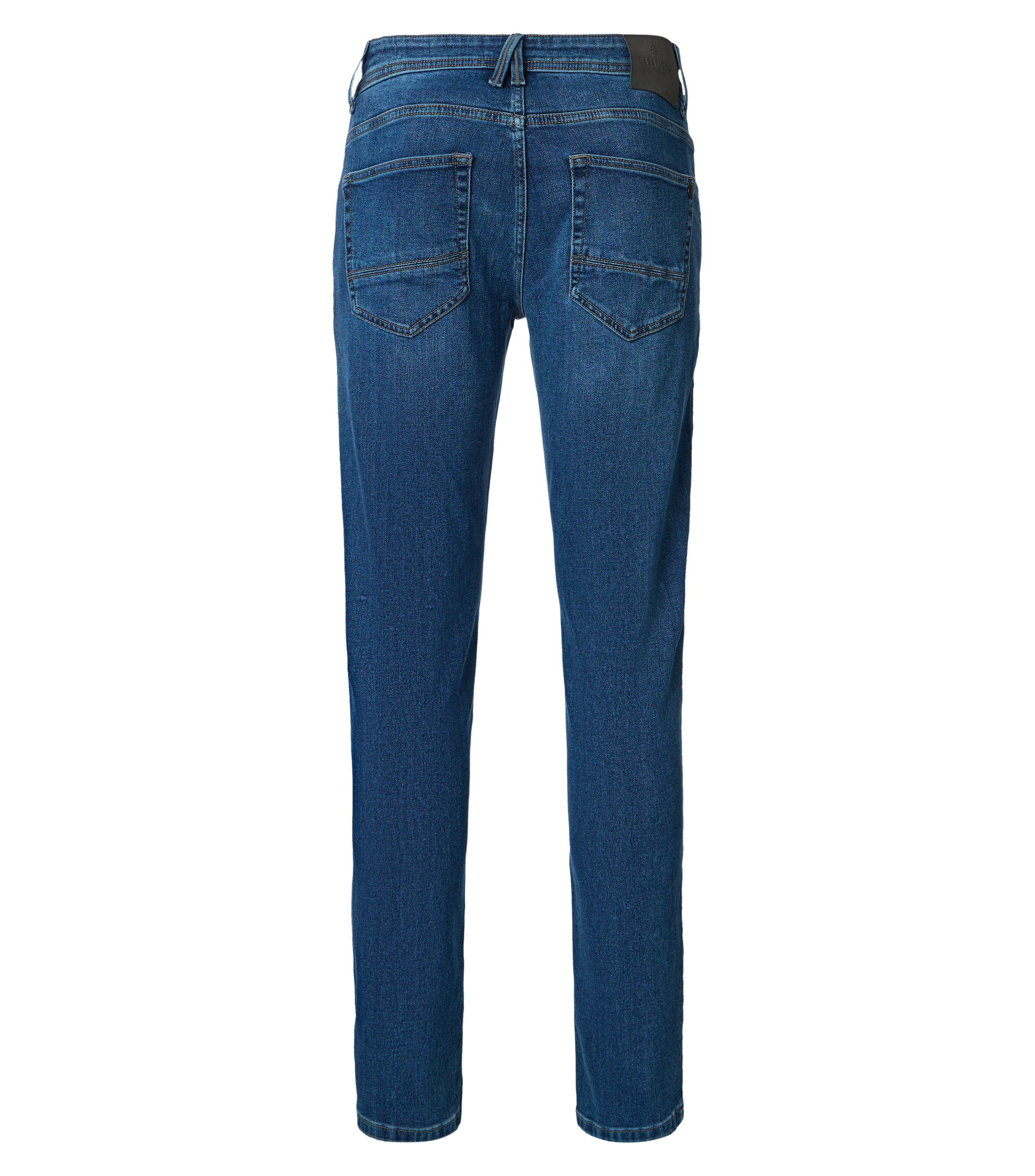 Jeans im unifarbenen Design in der Farbe Blau