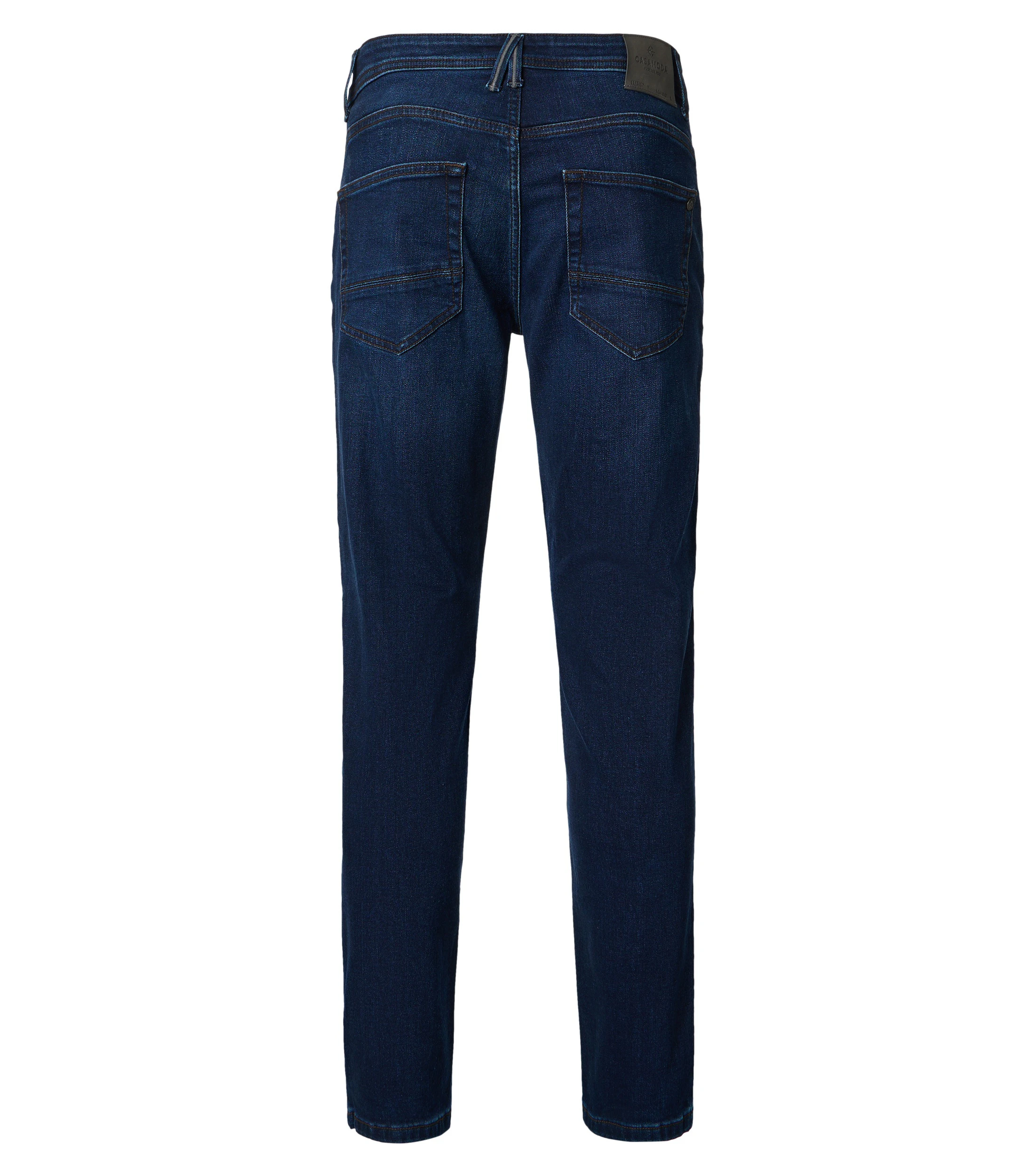 Jeans im unifarbenen Design in der Farbe Dunkelblau