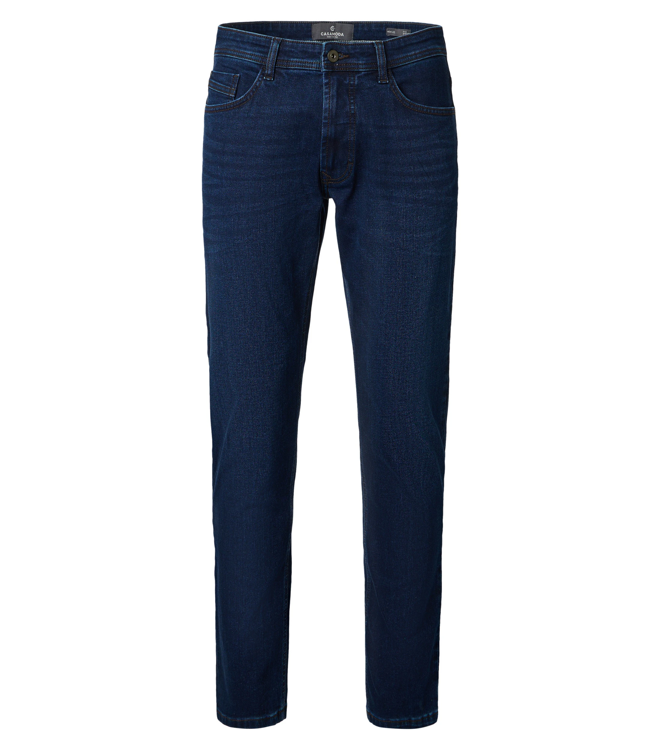 Jeans im unifarbenen Design in der Farbe Königsblau