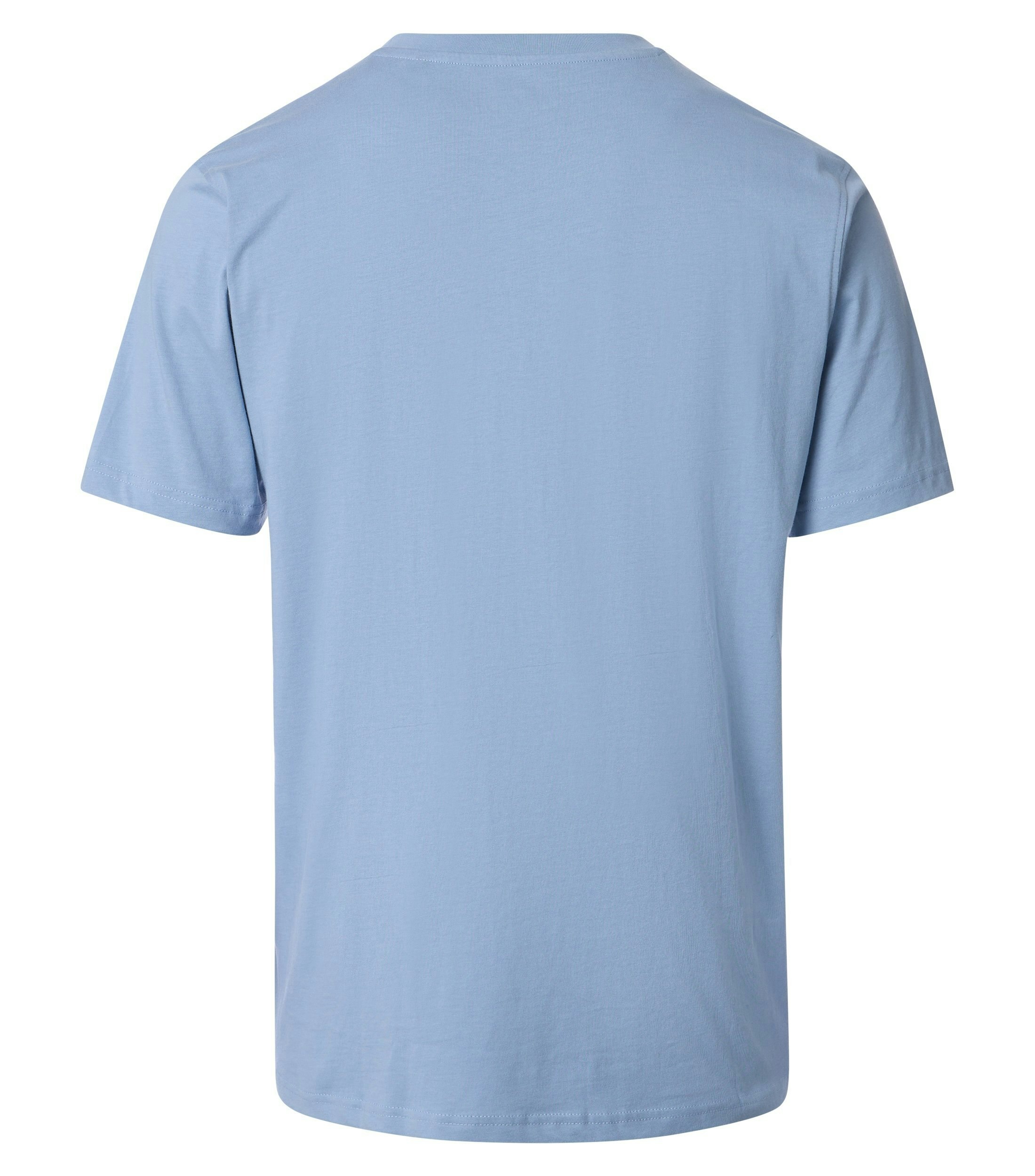 Ein T-Shirt im uni Muster in der Farbe Weiß