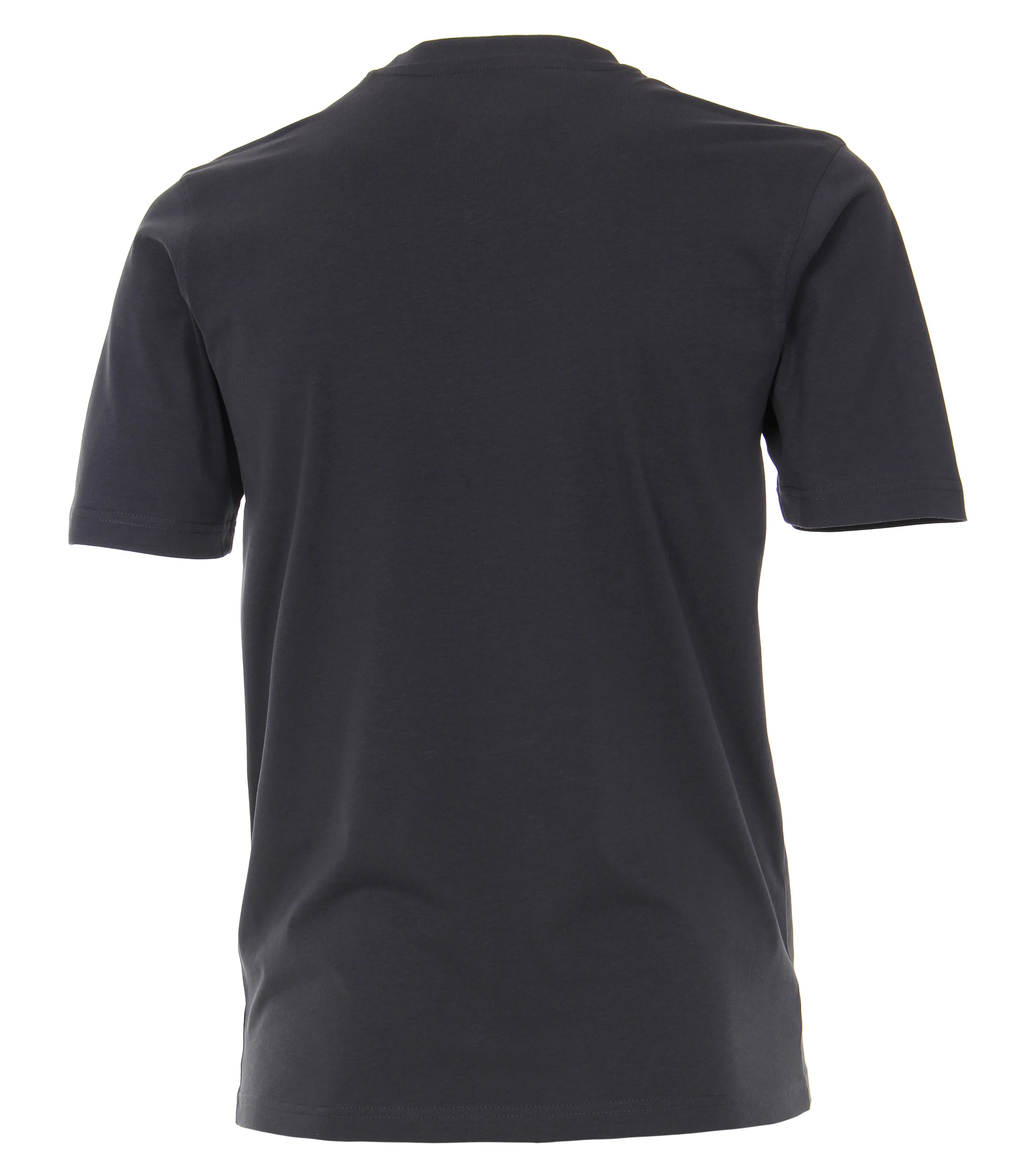 T-Shirt im unifarbenen Design in der Farbe Dunkellila
