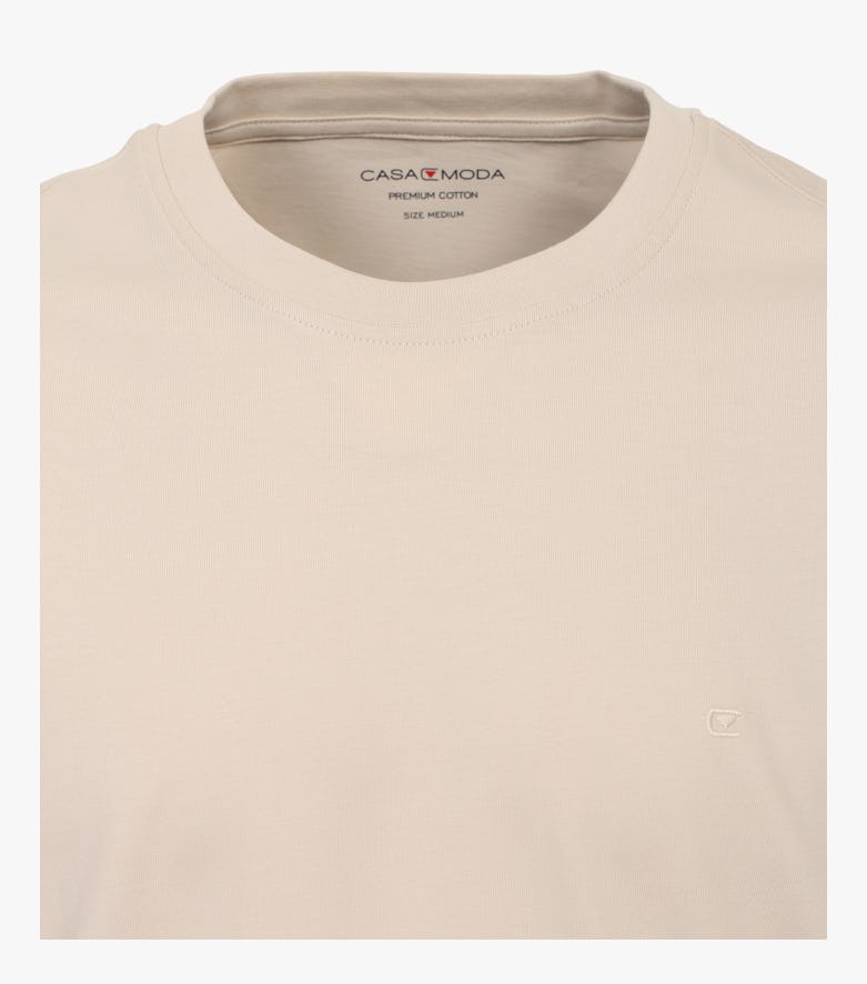 T-Shirt in Weißbeige - CASAMODA