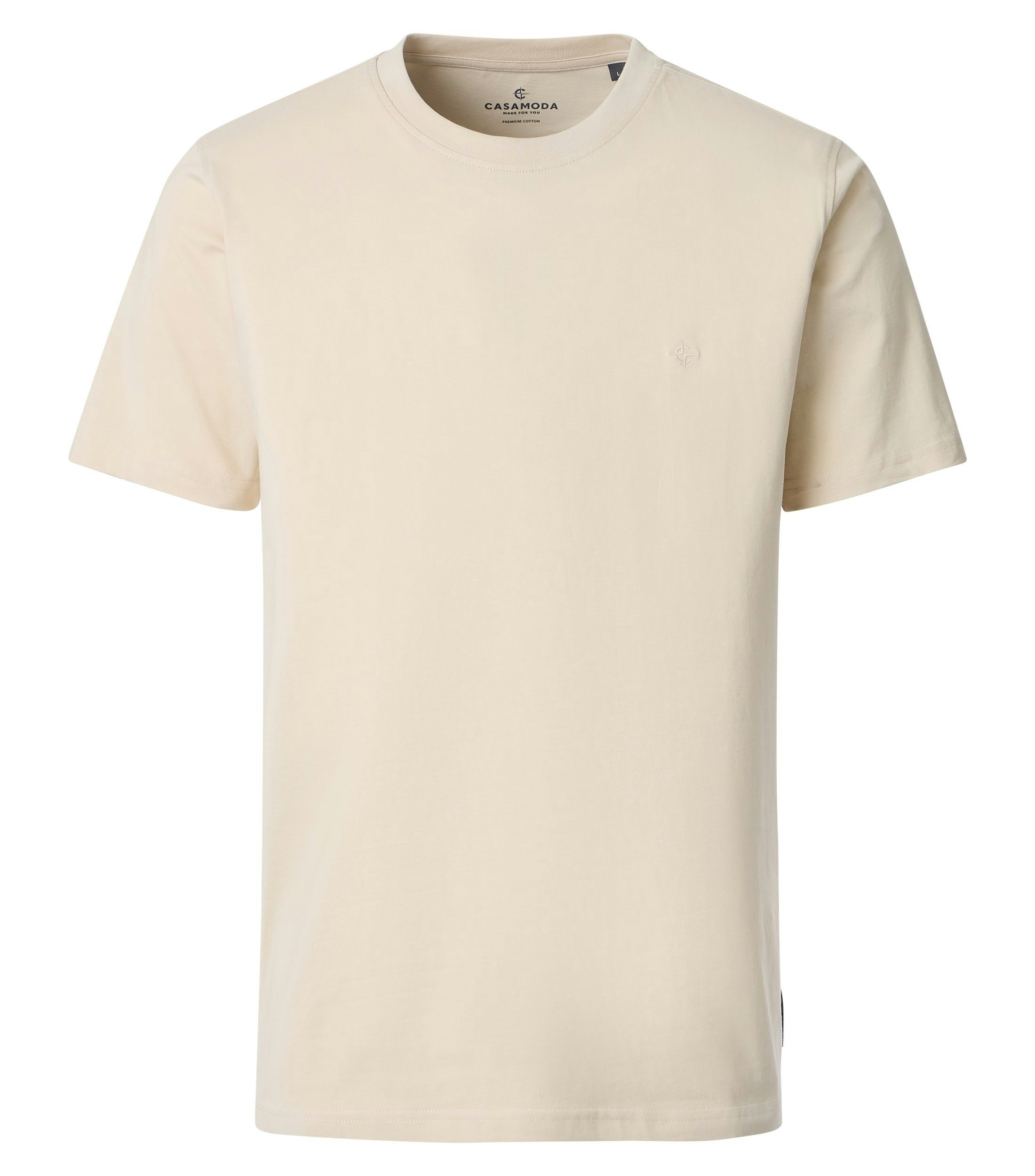 T-Shirt in Hellbeige - CASAMODA