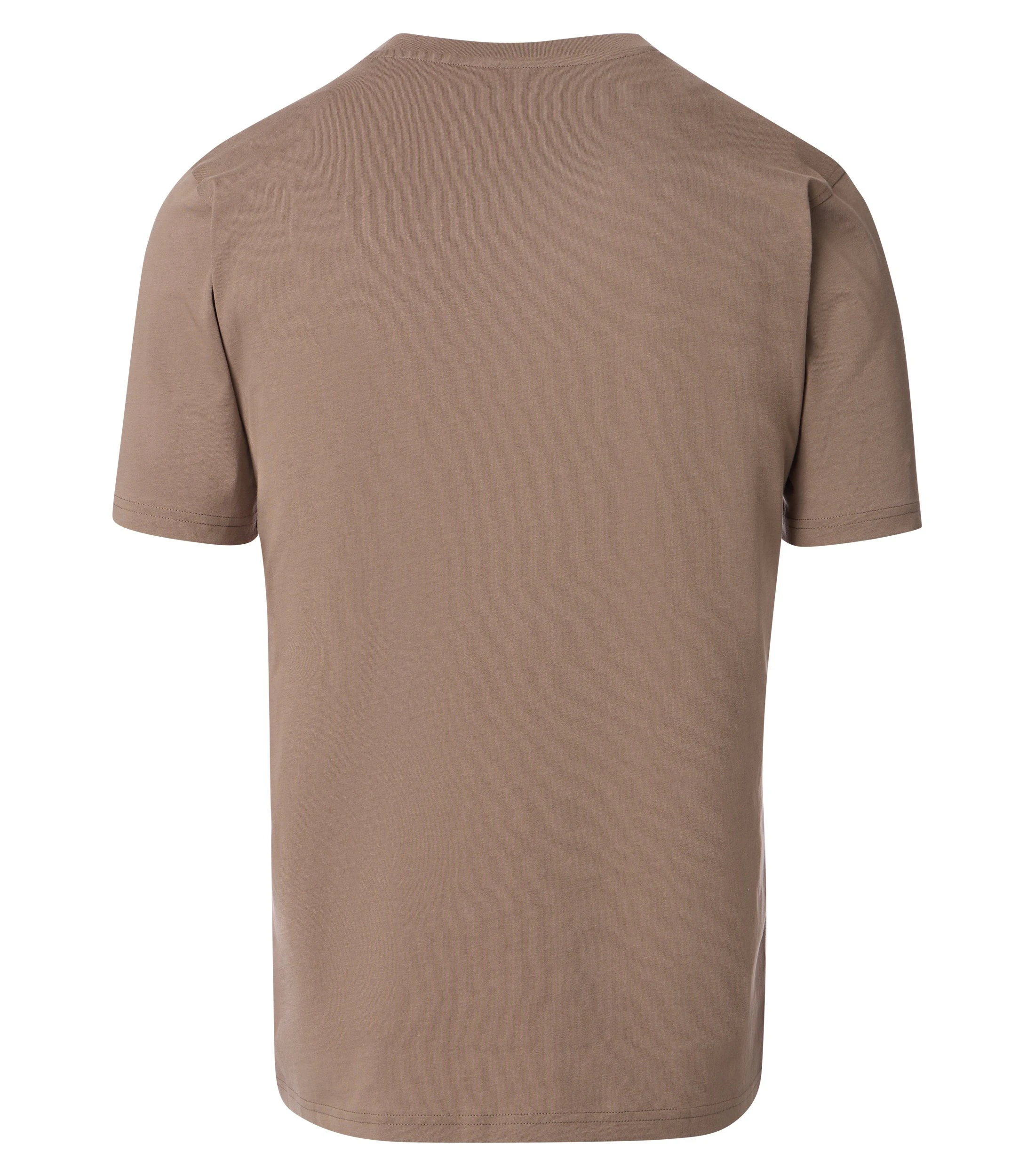 T-Shirt im unifarbenen Design in der Farbe Beige