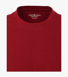 T-Shirt in Dunkelrot - CASAMODA