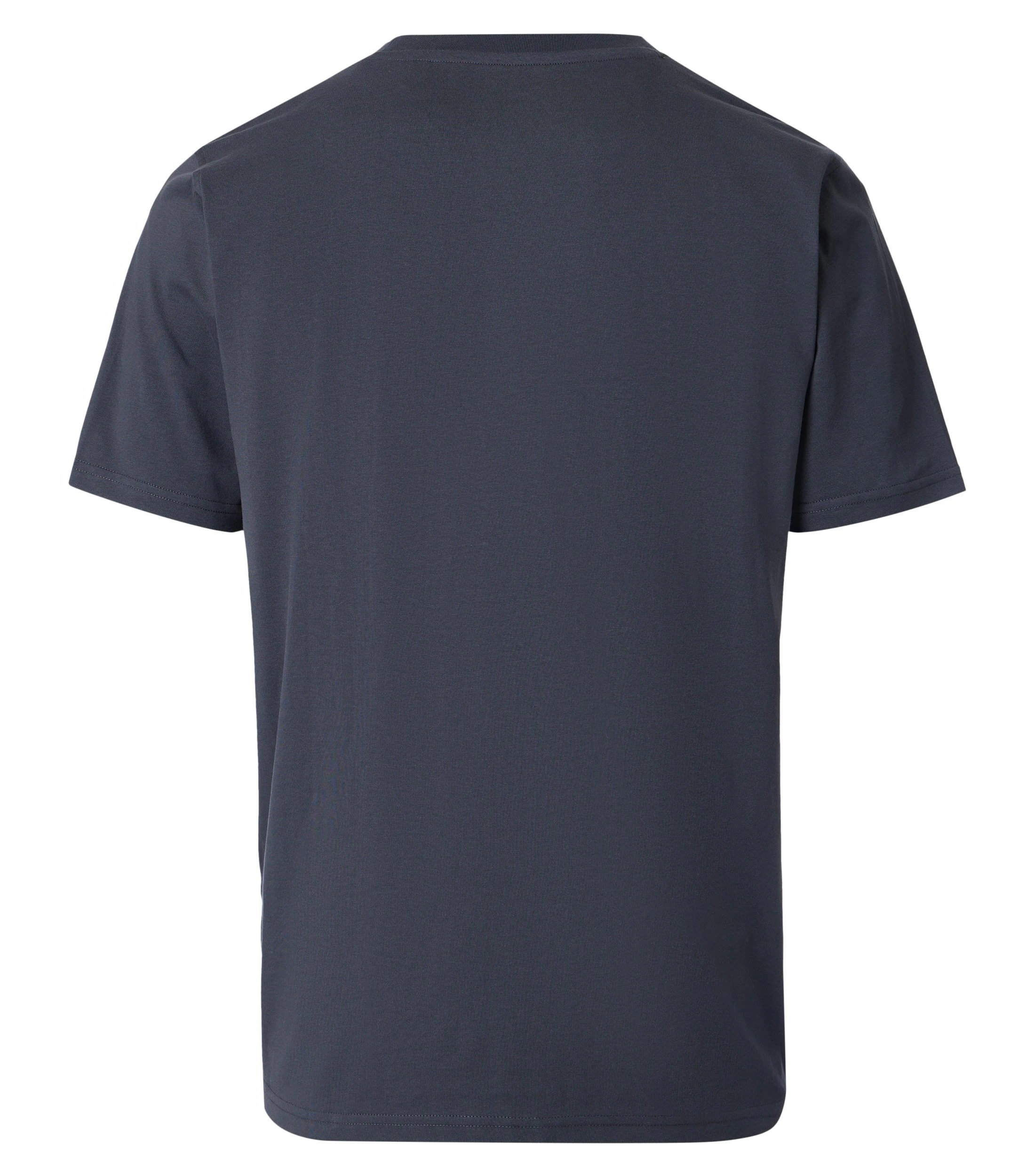 T-Shirt im unifarbenen Design in der Farbe Graphitgrau