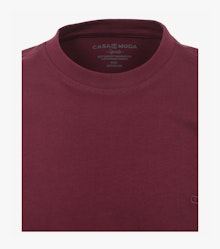 T-Shirt in Bordeauxrot - CASAMODA