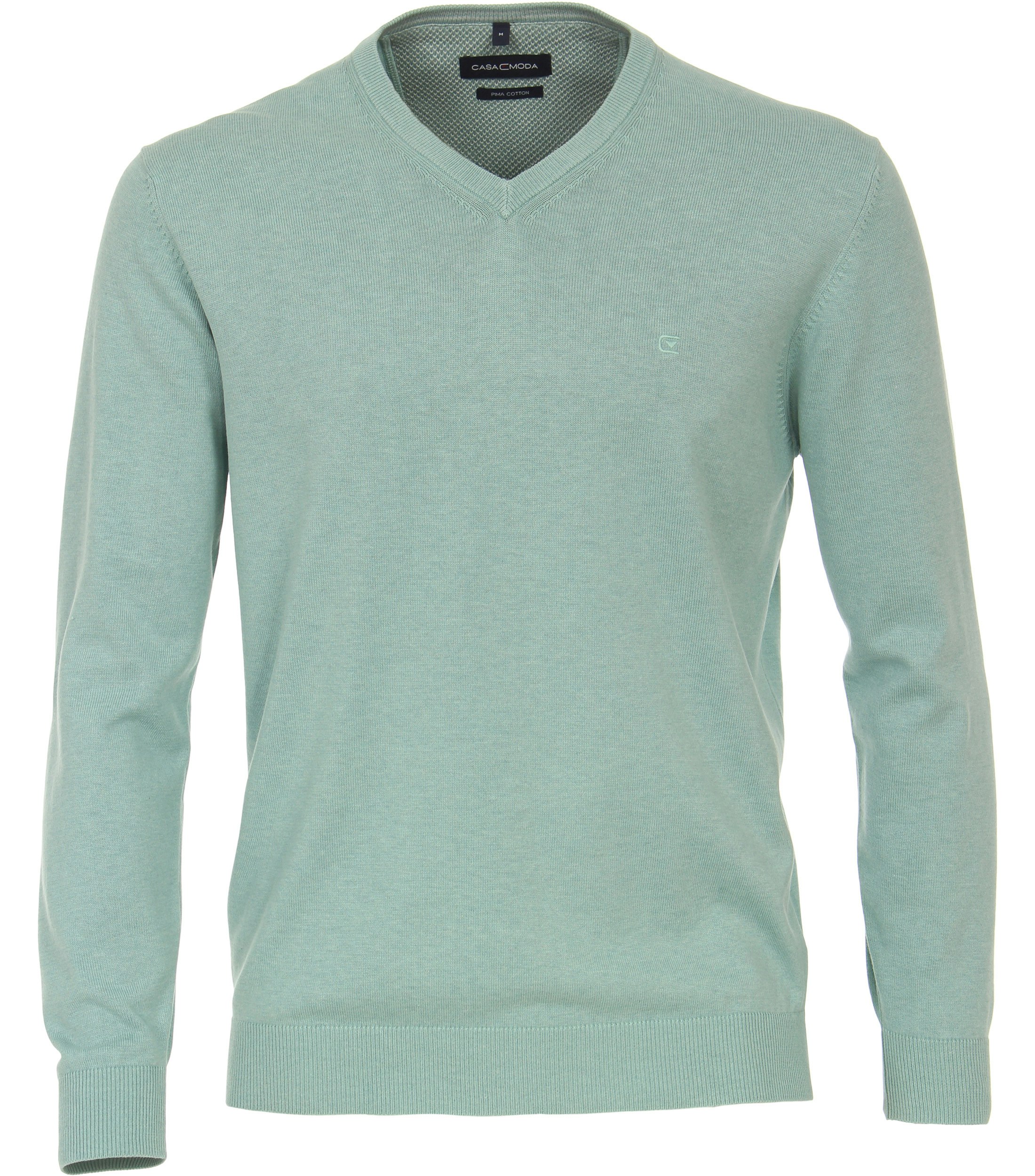 Pullover im unifarbenen Design in der Farbe Türkisgrün