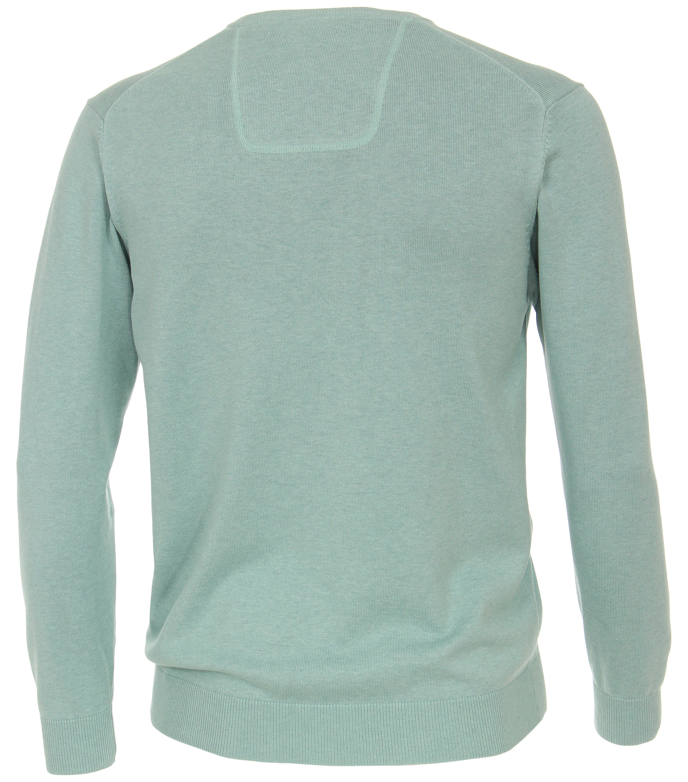 Pullover im unifarbenen Design in der Farbe Türkisgrün