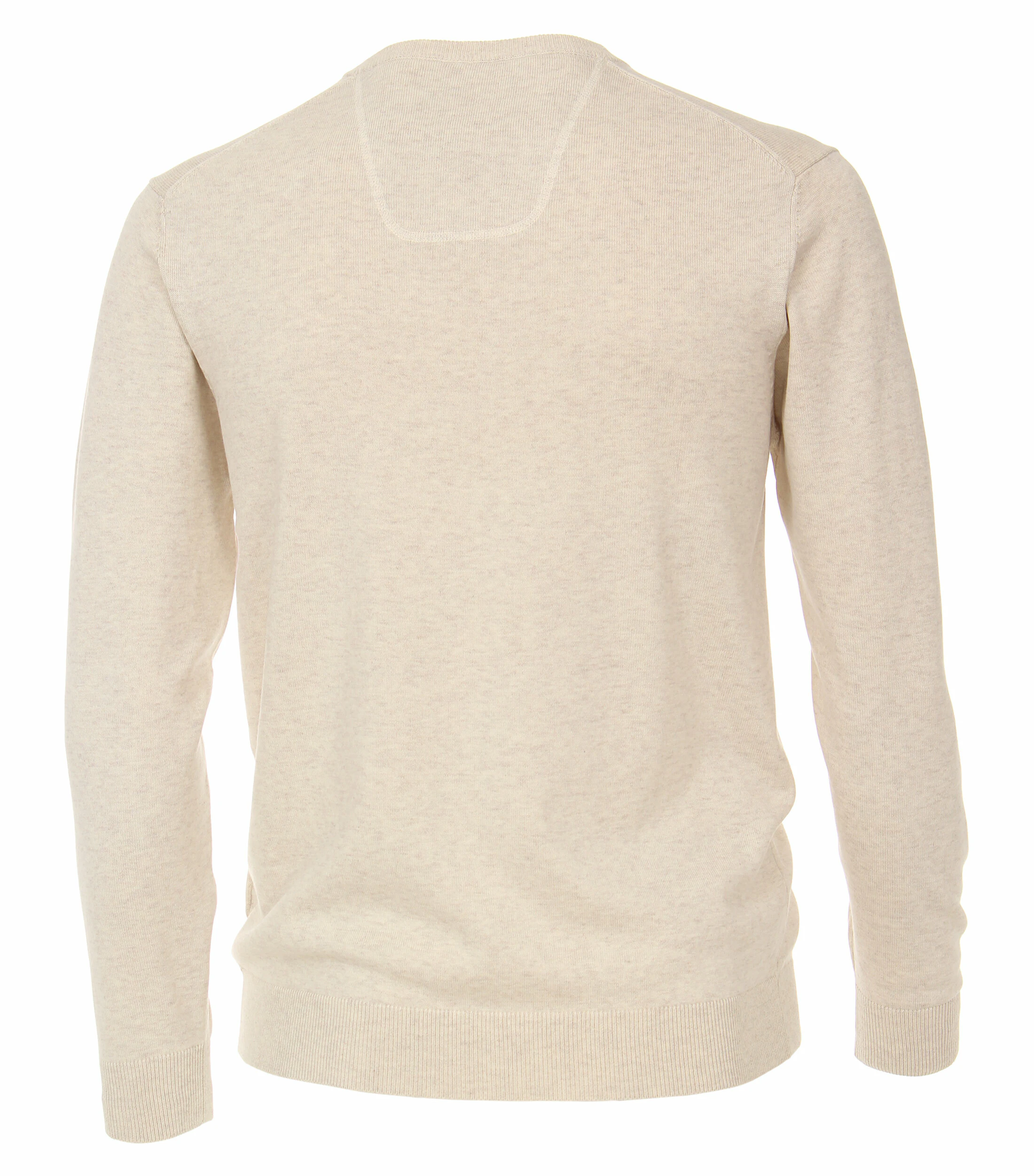 Pullover im unifarbenen Design in der Farbe Champagner