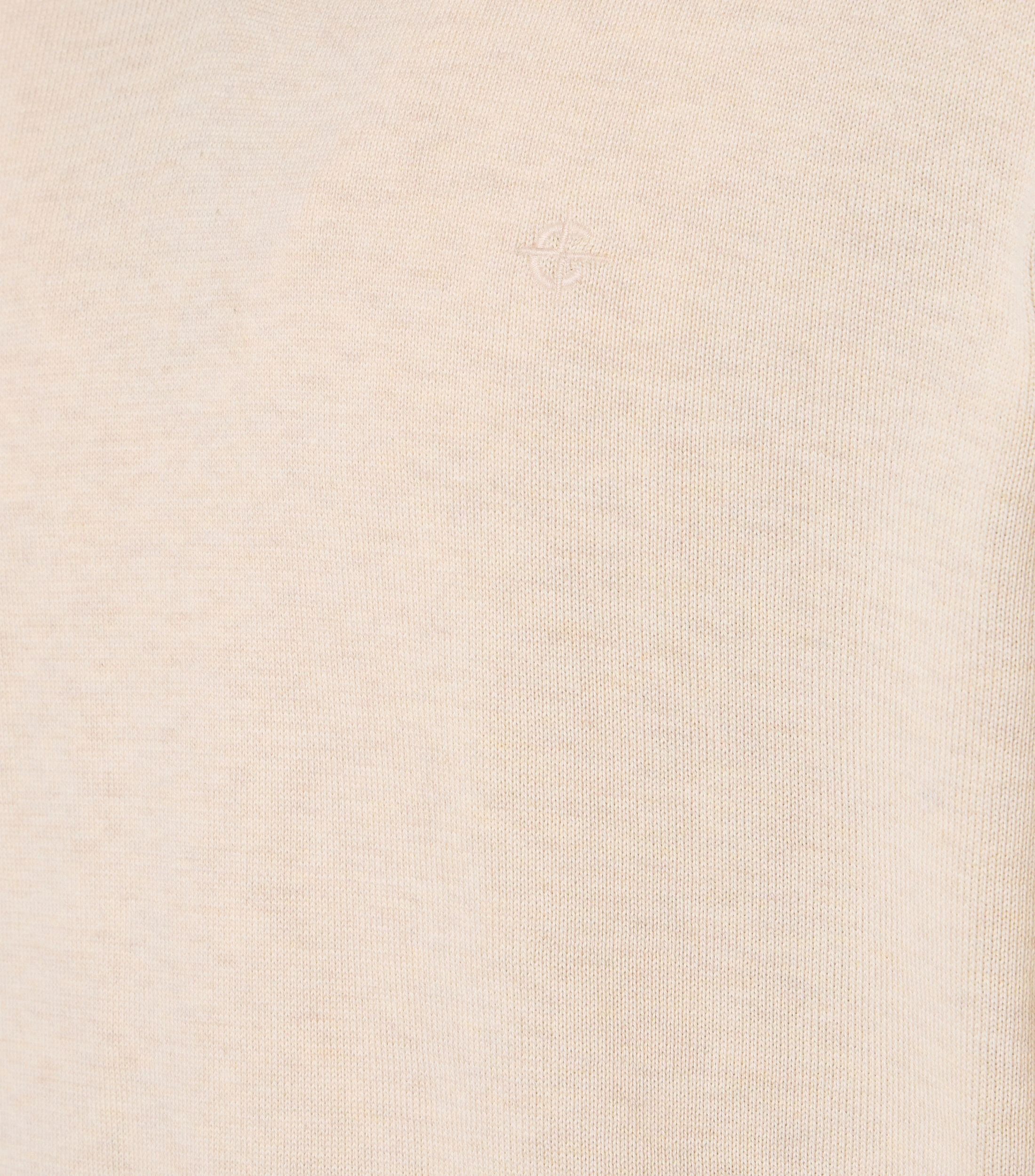 Pullover im unifarbenen Design in der Farbe Champagner