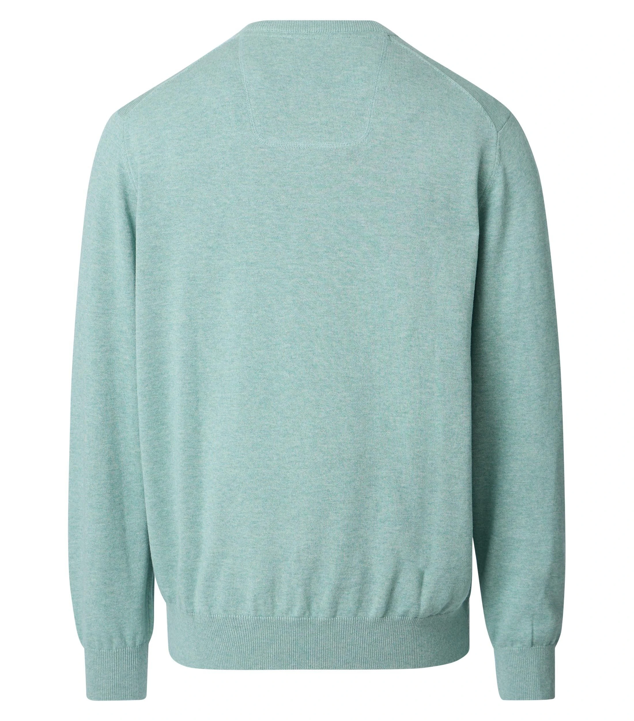 Pullover im unifarbenen Design in der Farbe Baby Türkis
