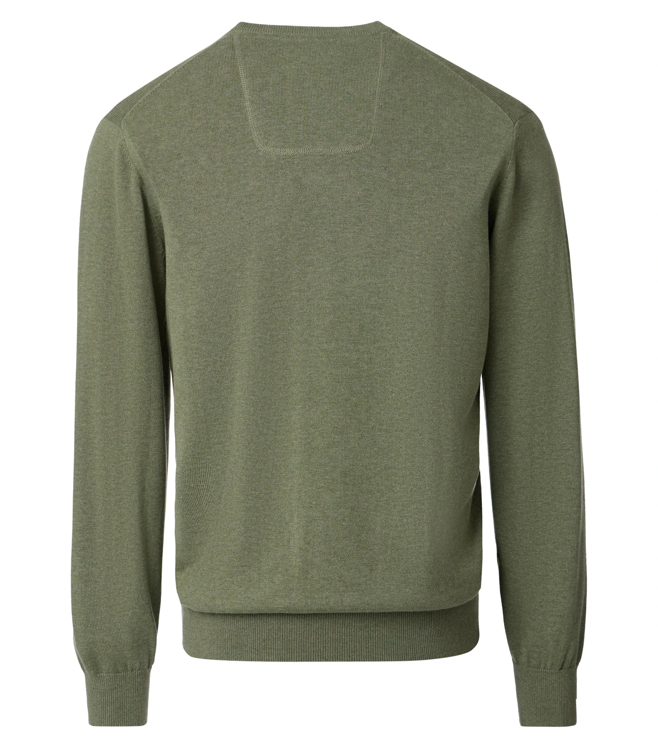 Pullover im unifarbenen Design in der Farbe Apfelgrün