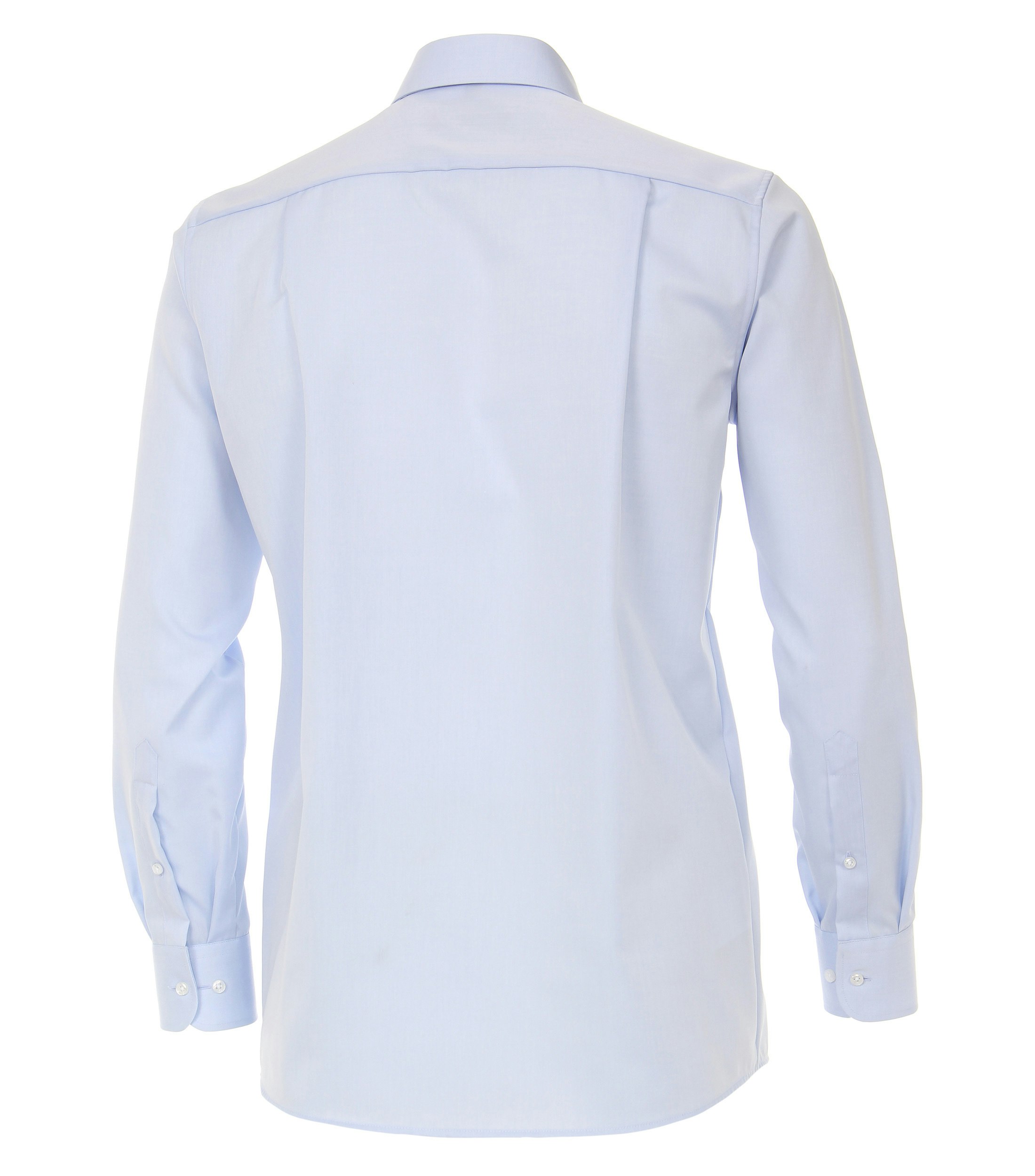 Ein Businesshemd im uni Muster in der Farbe Himmelblau