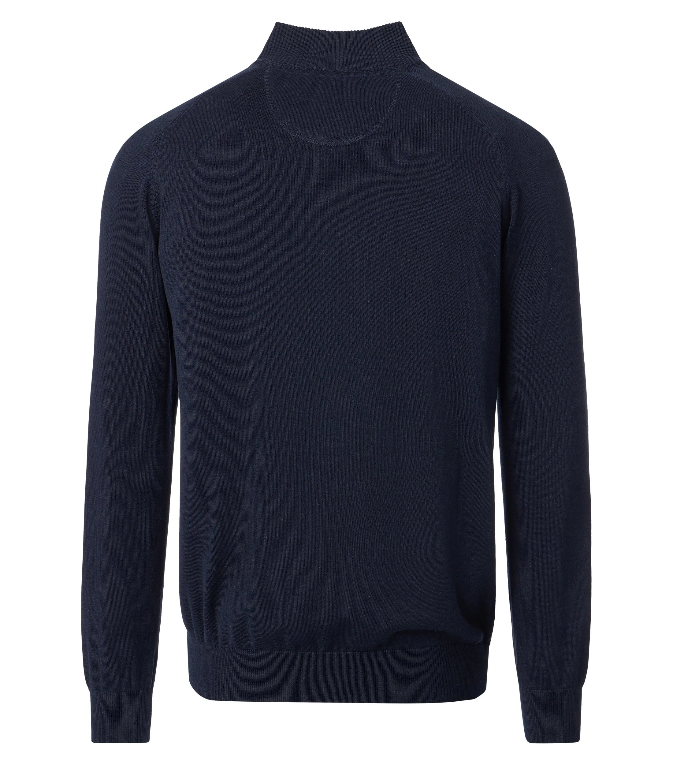 Strickjacke im unifarbenen Design in der Farbe Dunkelblau