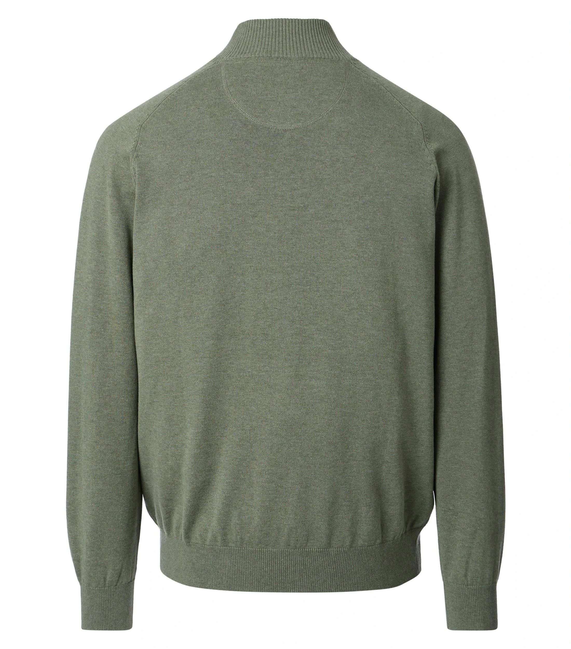 Strickjacke im unifarbenen Design in der Farbe Apfelgrün