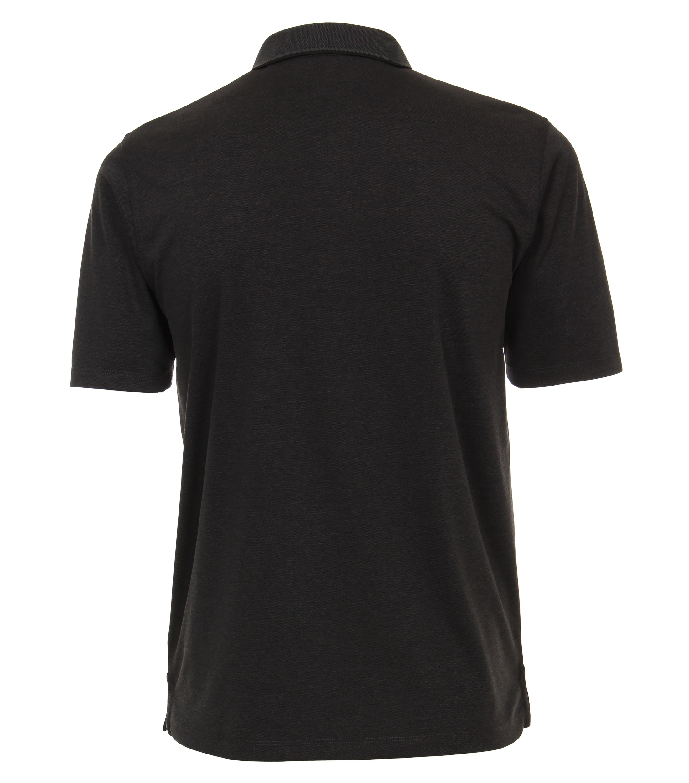 Polo-Shirt im unifarbenen Design in der Farbe Dunkelgrau