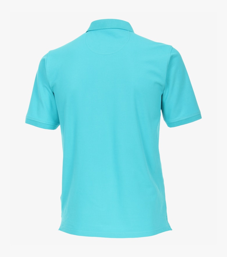 Polo-Shirt in Aquamarine - CASAMODA