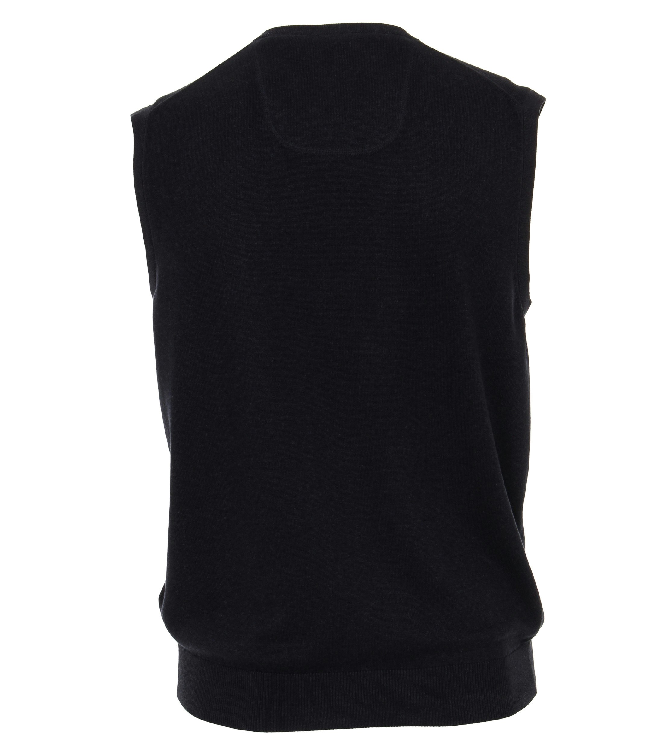 Ein Pullunder im uni Muster in der Farbe Dunkelblau