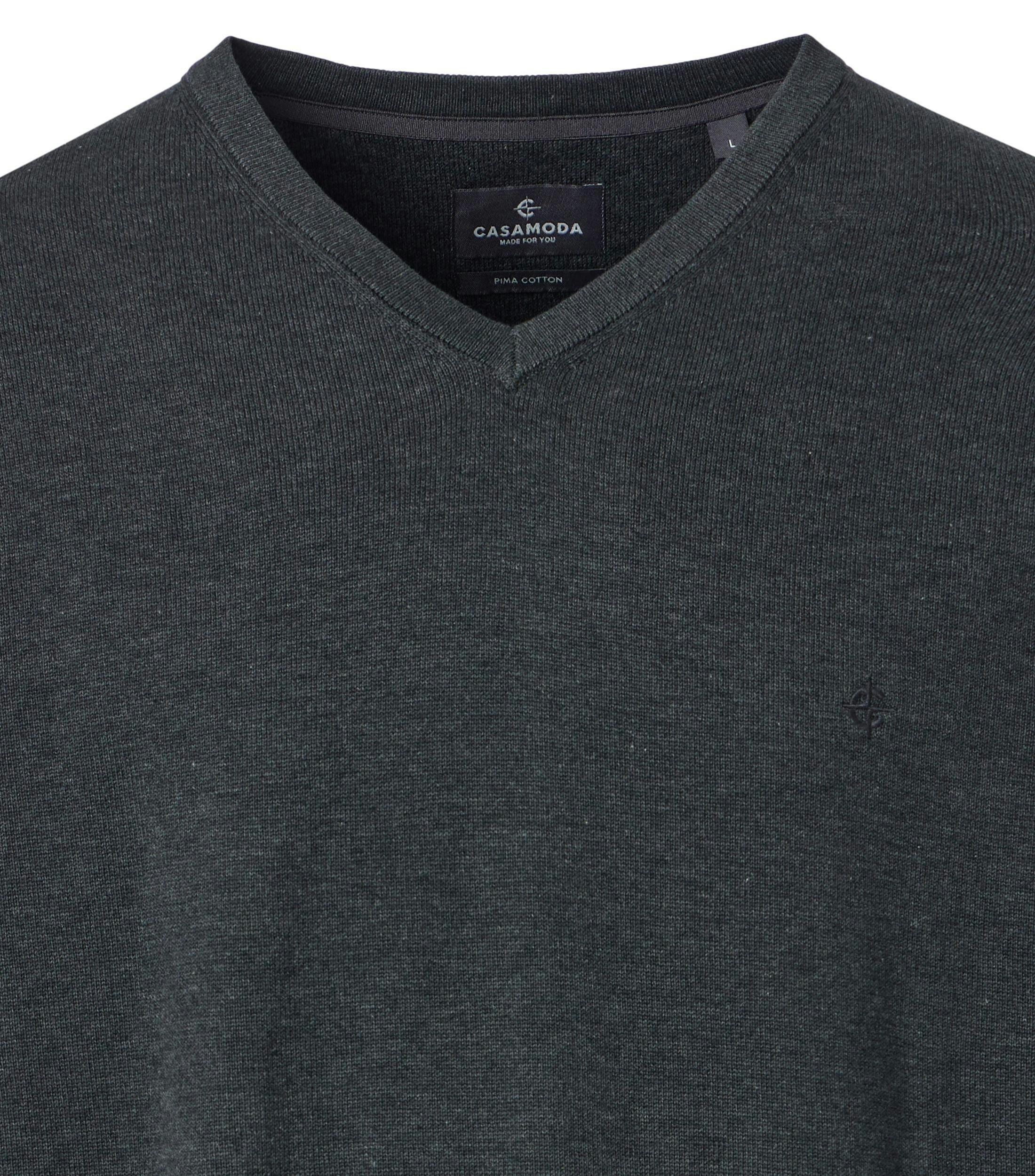 Ein Pullunder im uni Muster in der Farbe Grauschwarz