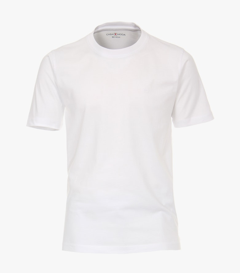 T-Shirt Doppelpack in Weiß - CASAMODA