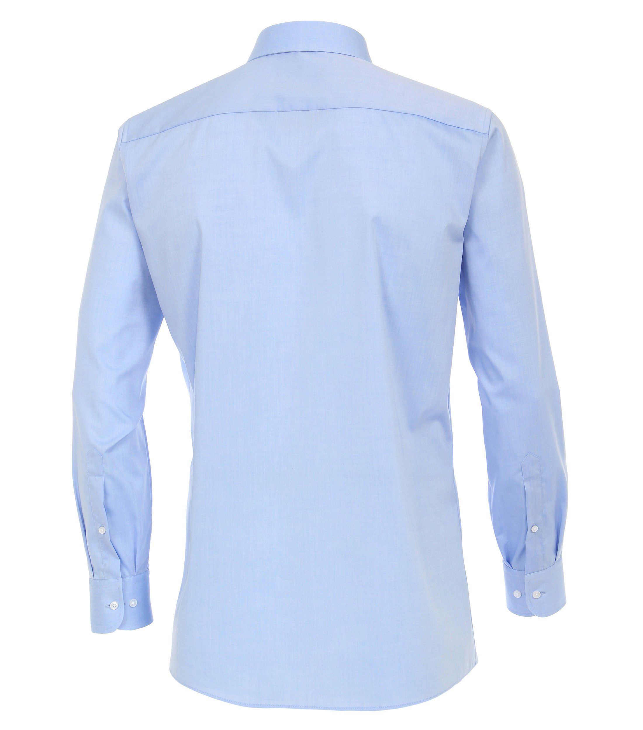 Ein Businesshemd im uni Muster in der Farbe Himmelblau