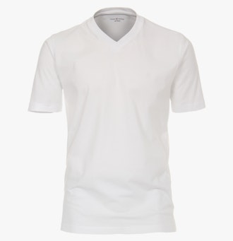 T-Shirt Doppelpack in Weiß - CASAMODA