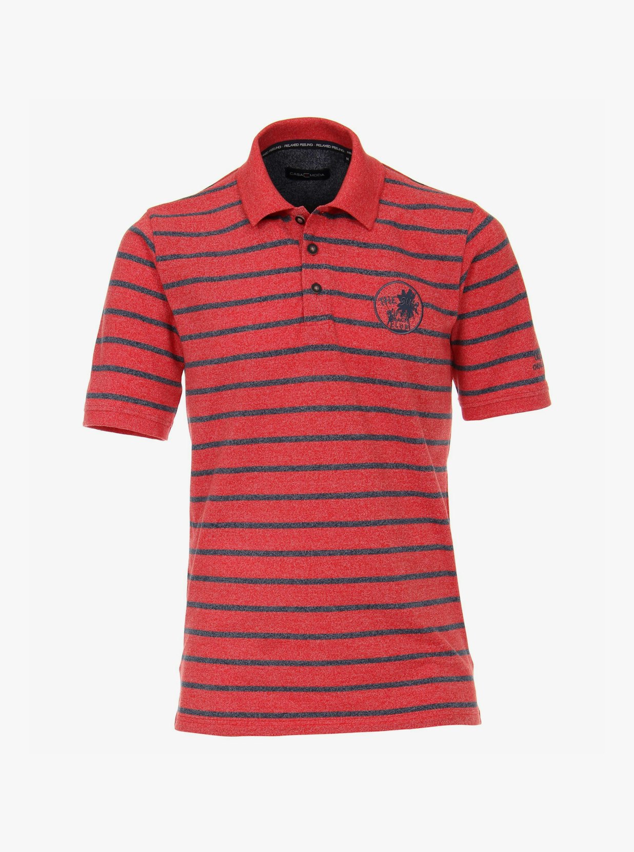 Polo-Shirt in Rot - CASAMODA
