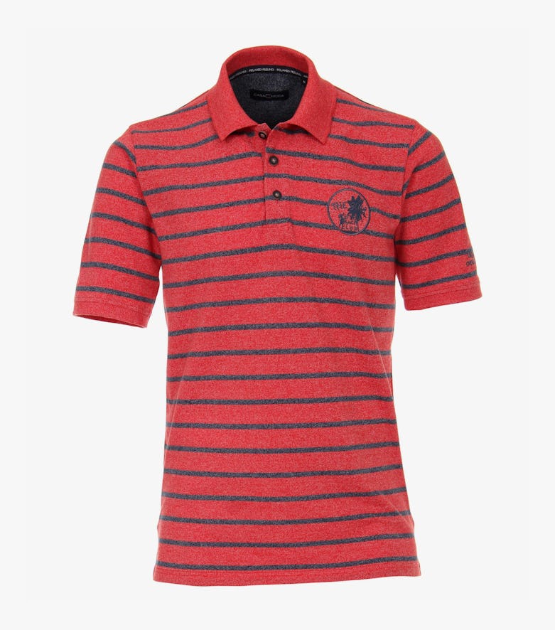 Polo-Shirt in Rot - CASAMODA