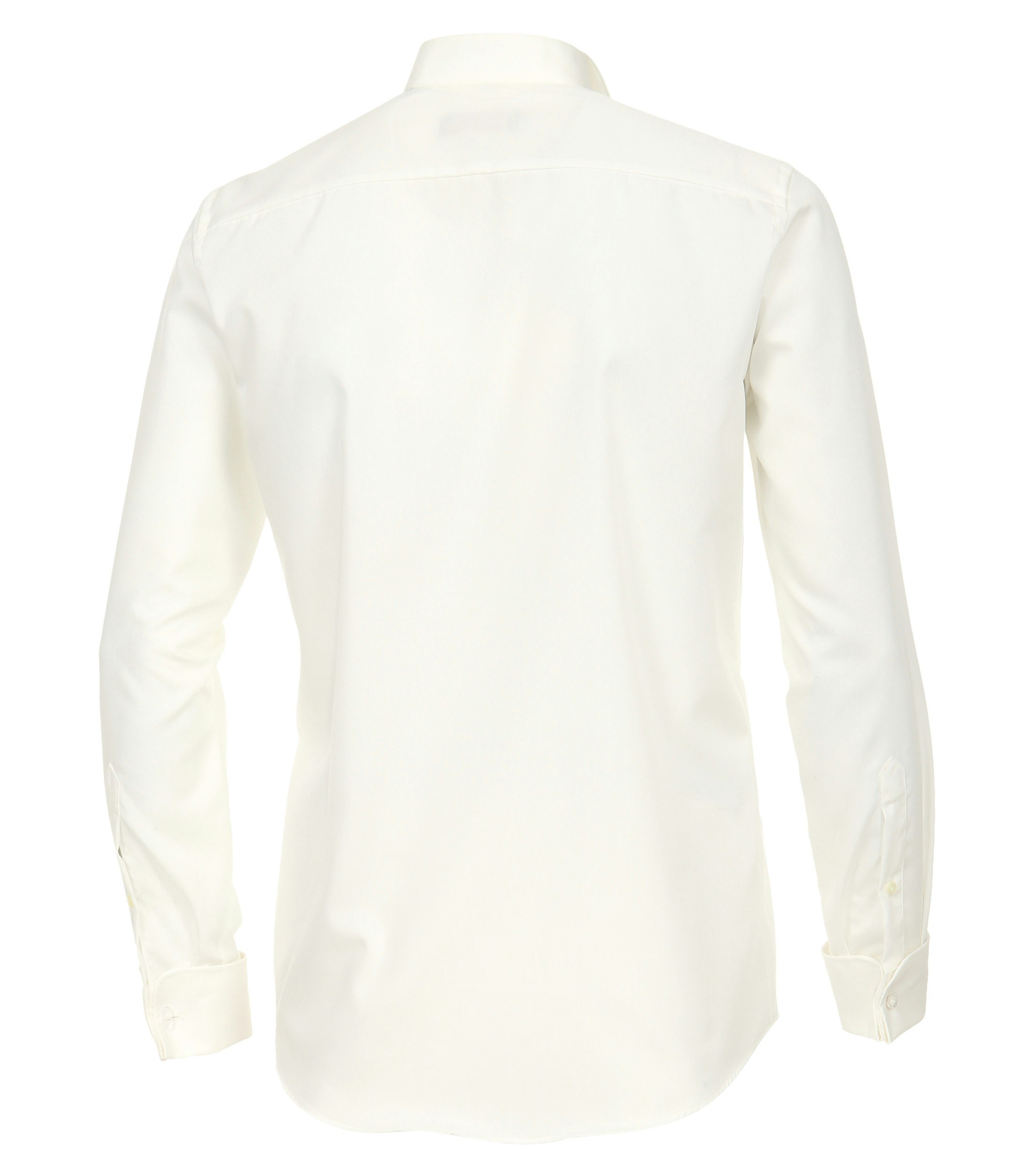 Ein Businesshemd im uni Muster in der Farbe Champagner