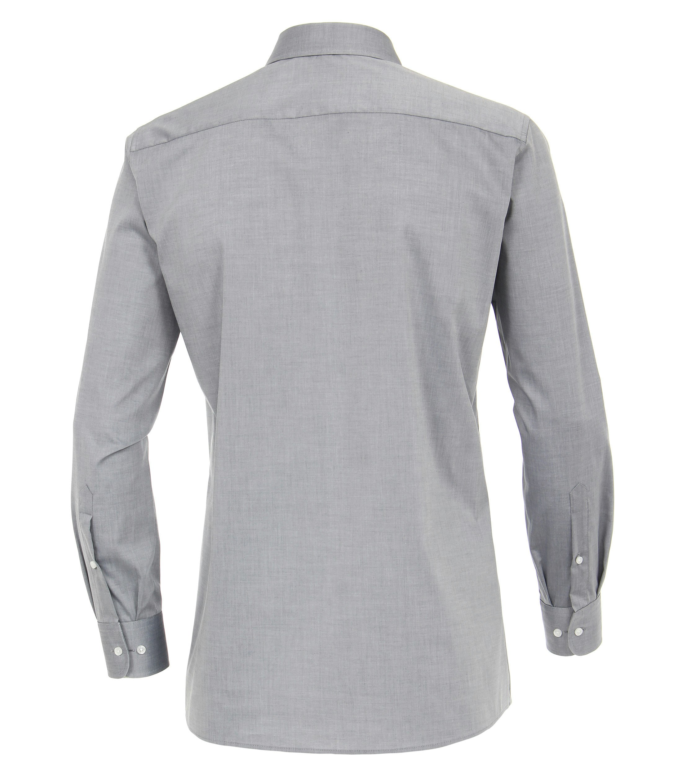 Ein Businesshemd im uni Muster in der Farbe Grau