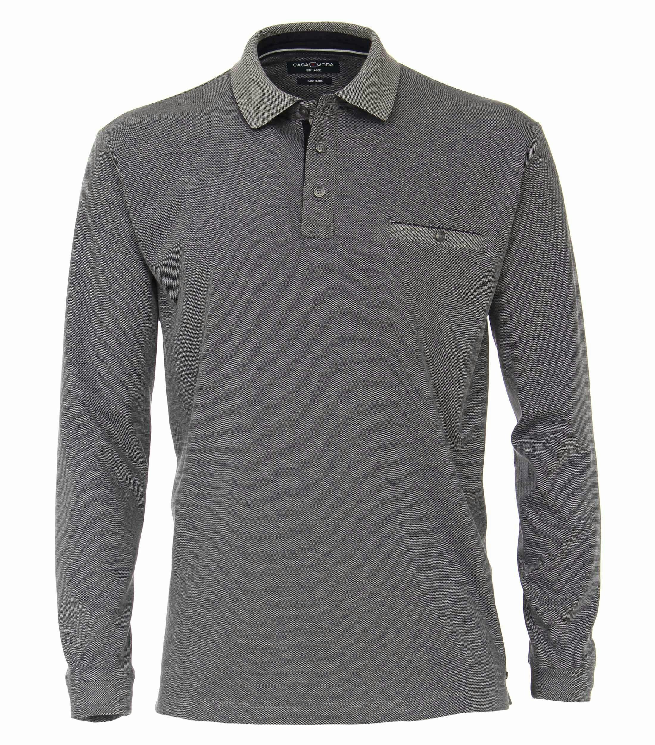 Polo-Shirt Langarm