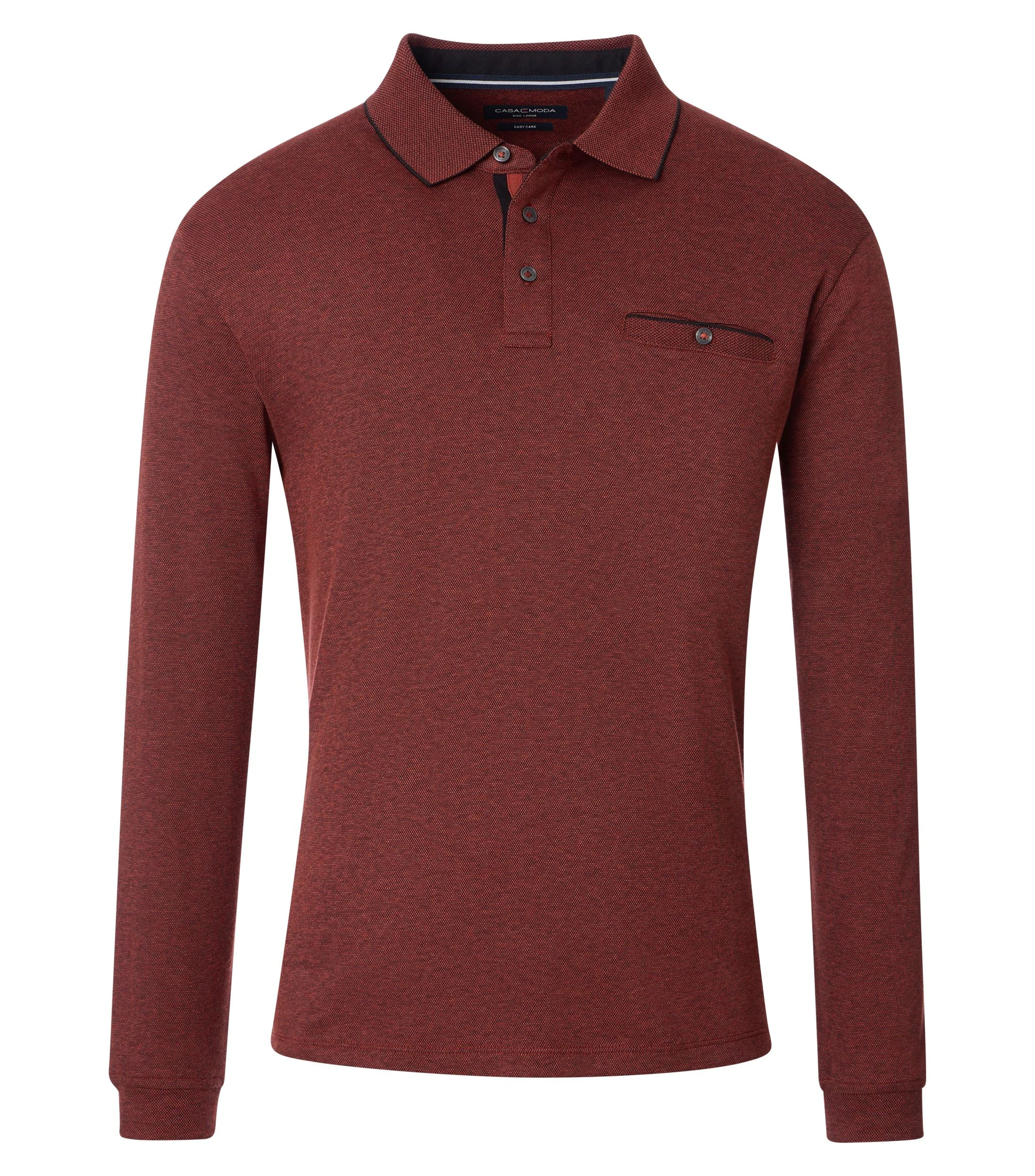 Polo-Shirt Langarm