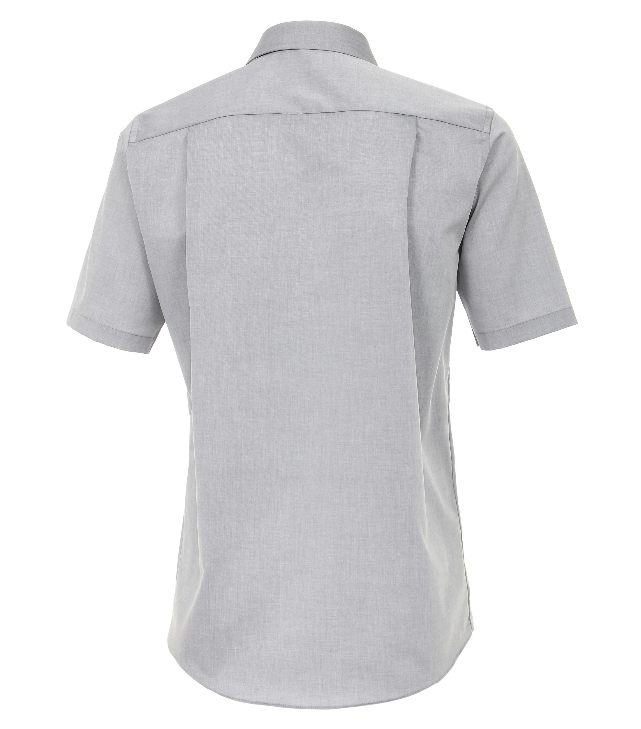 Ein Businesshemd im uni Muster in der Farbe Grau