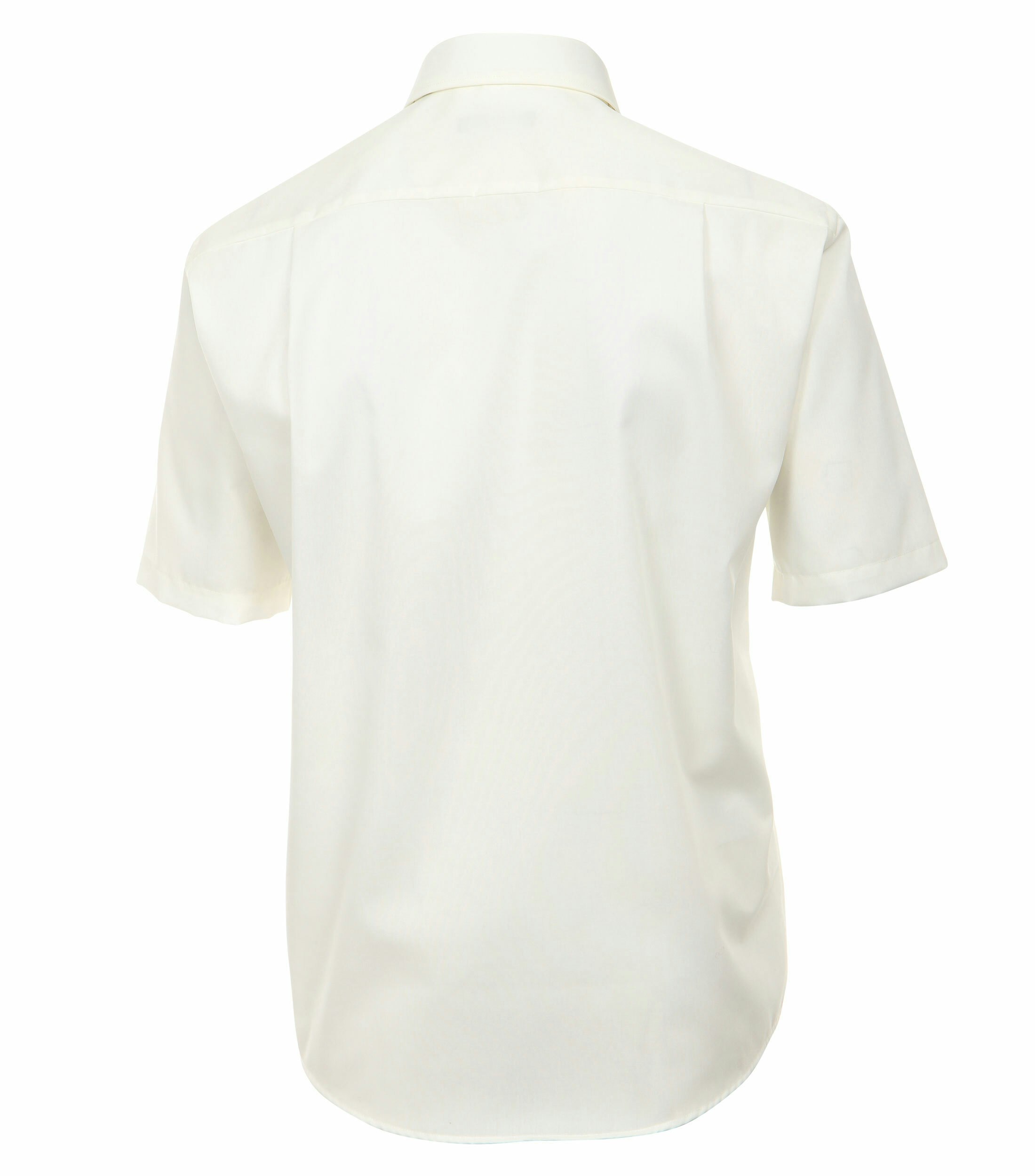 Ein Businesshemd im uni Muster in der Farbe Champagner