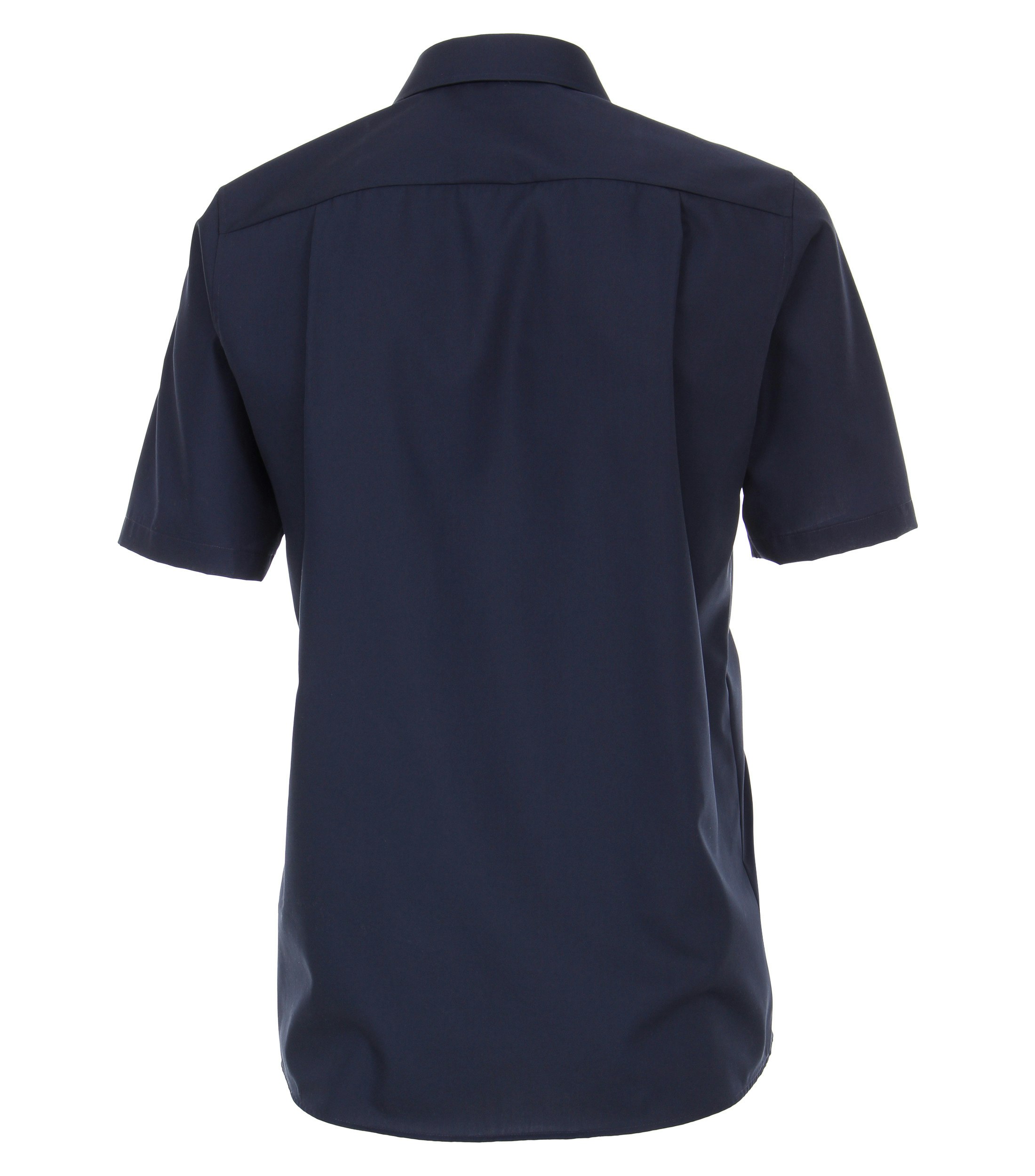 Ein Businesshemd im uni Muster in der Farbe Dunkelblau