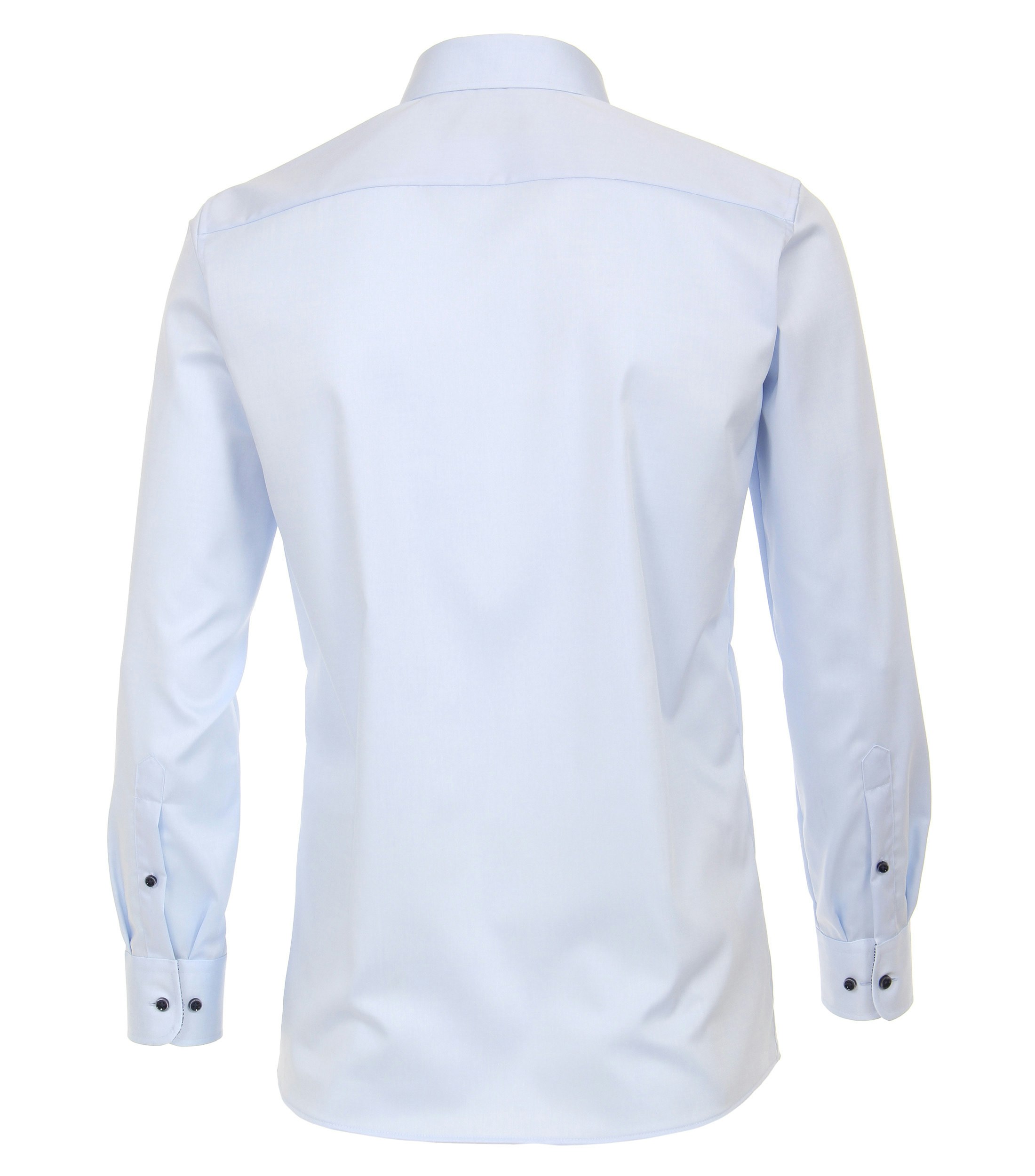 Ein Businesshemd im uni Muster in der Farbe Hellblau