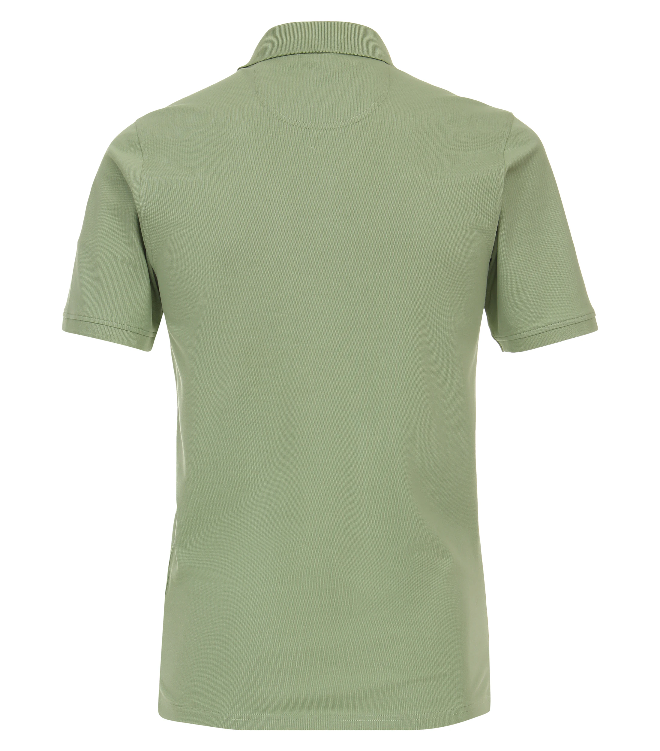 Polo-Shirt im unifarbenen Design in der Farbe Hellgrün