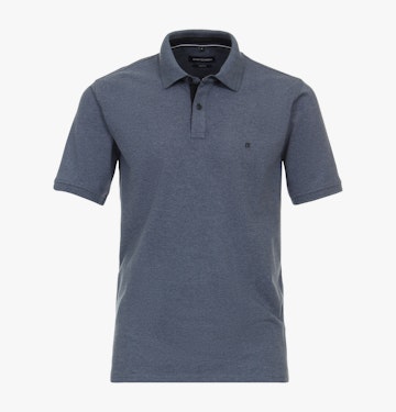 Polo-Shirt in dunkel Mittelblau - CASAMODA