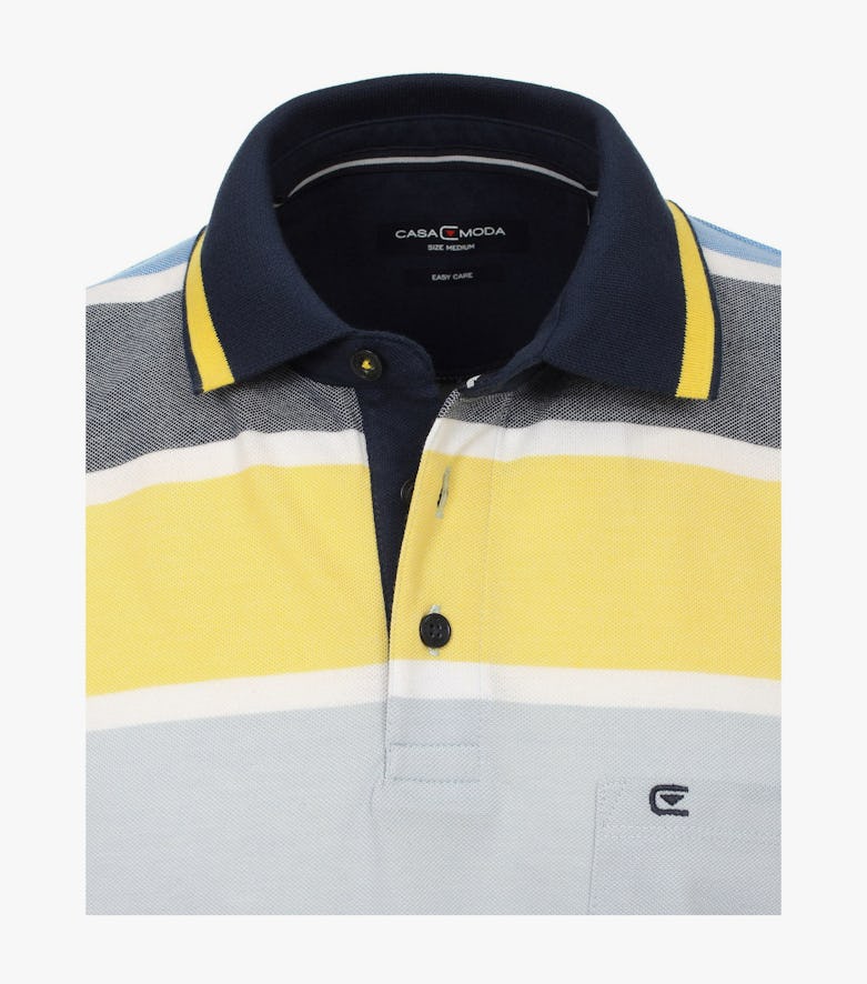 Polo-Shirt in Gelb - CASAMODA