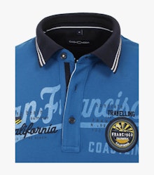 Polo-Shirt in Blau - CASAMODA