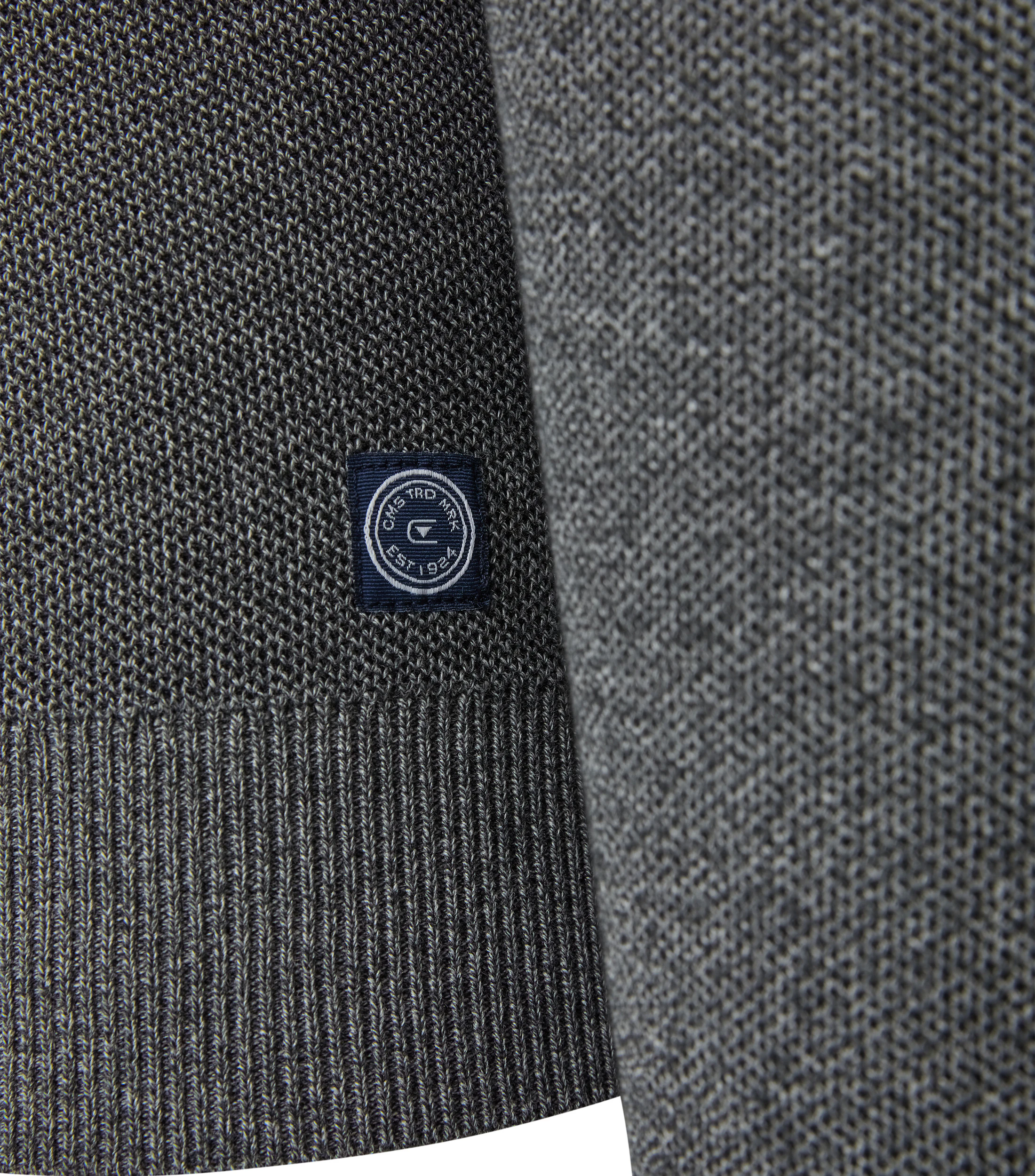 Pullover im unifarbenen Design in der Farbe Dunkelgrau(782)