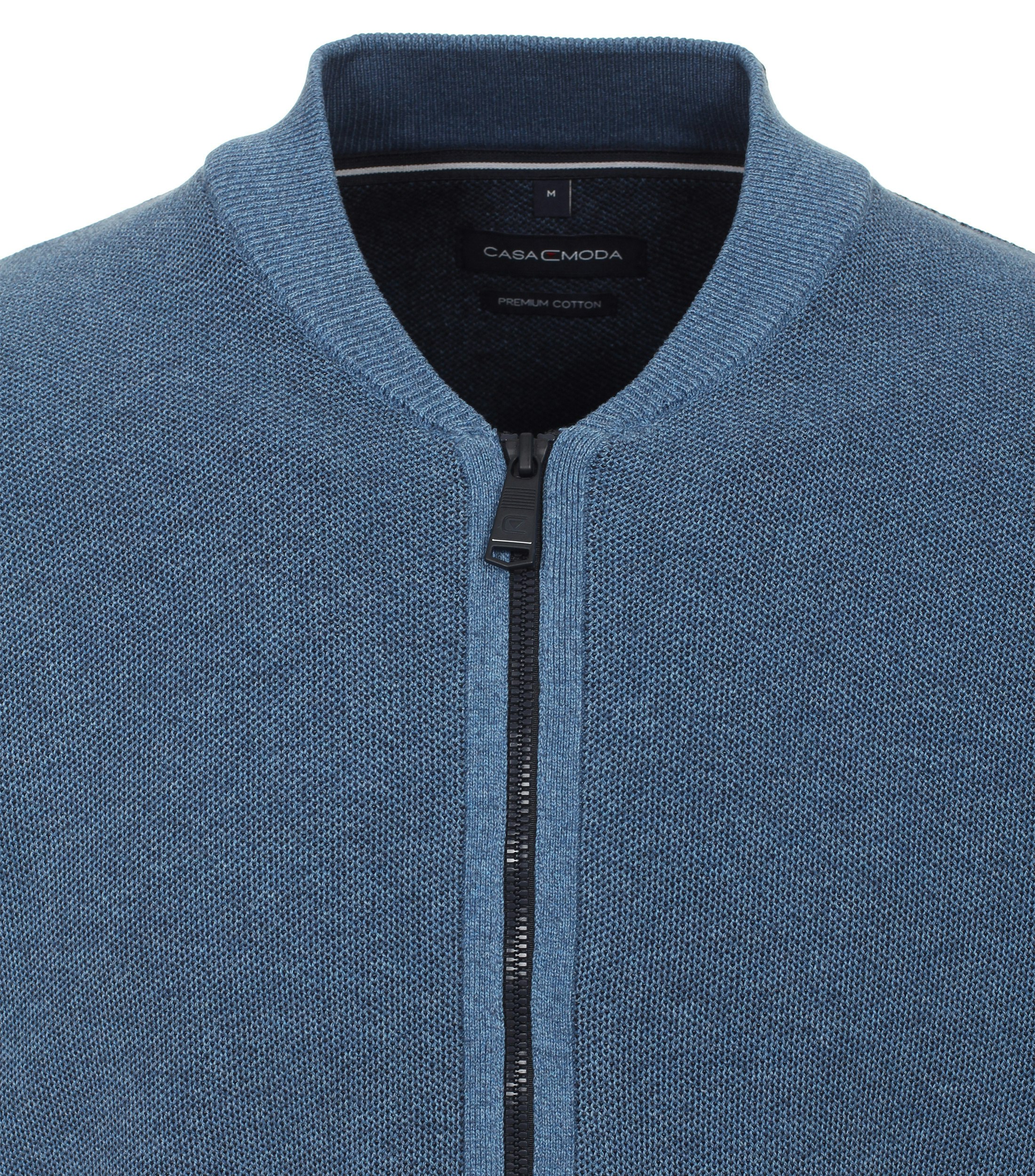 Strickjacke im unifarbenen Design in der Farbe Hellblau