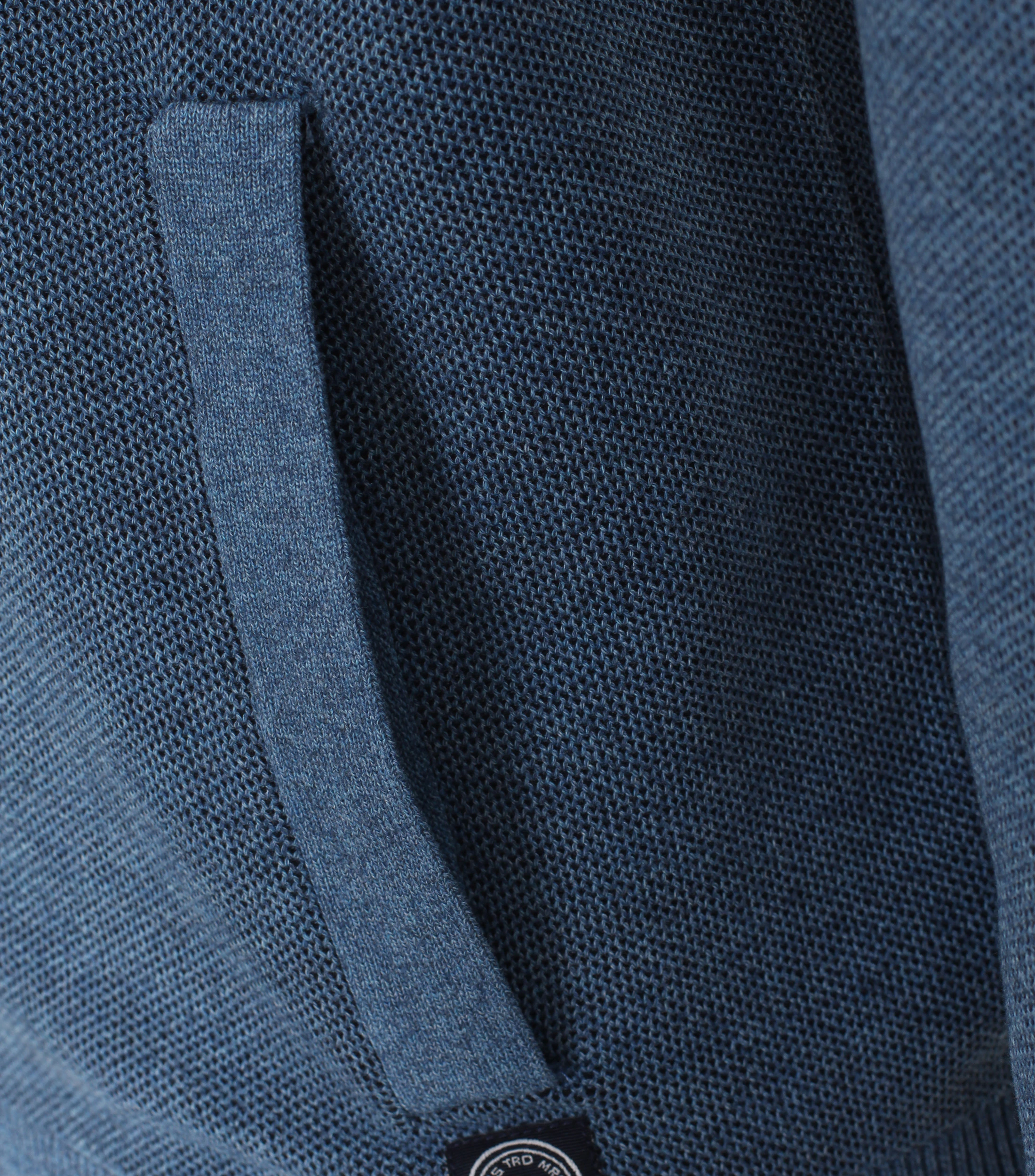Strickjacke im unifarbenen Design in der Farbe Hellblau