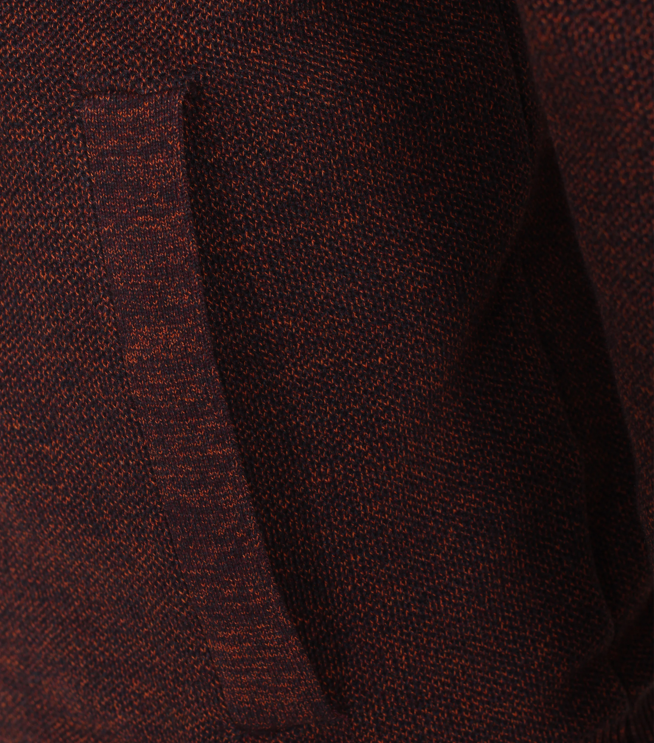 Strickjacke im unifarbenen Design in der Farbe Dunkelorange