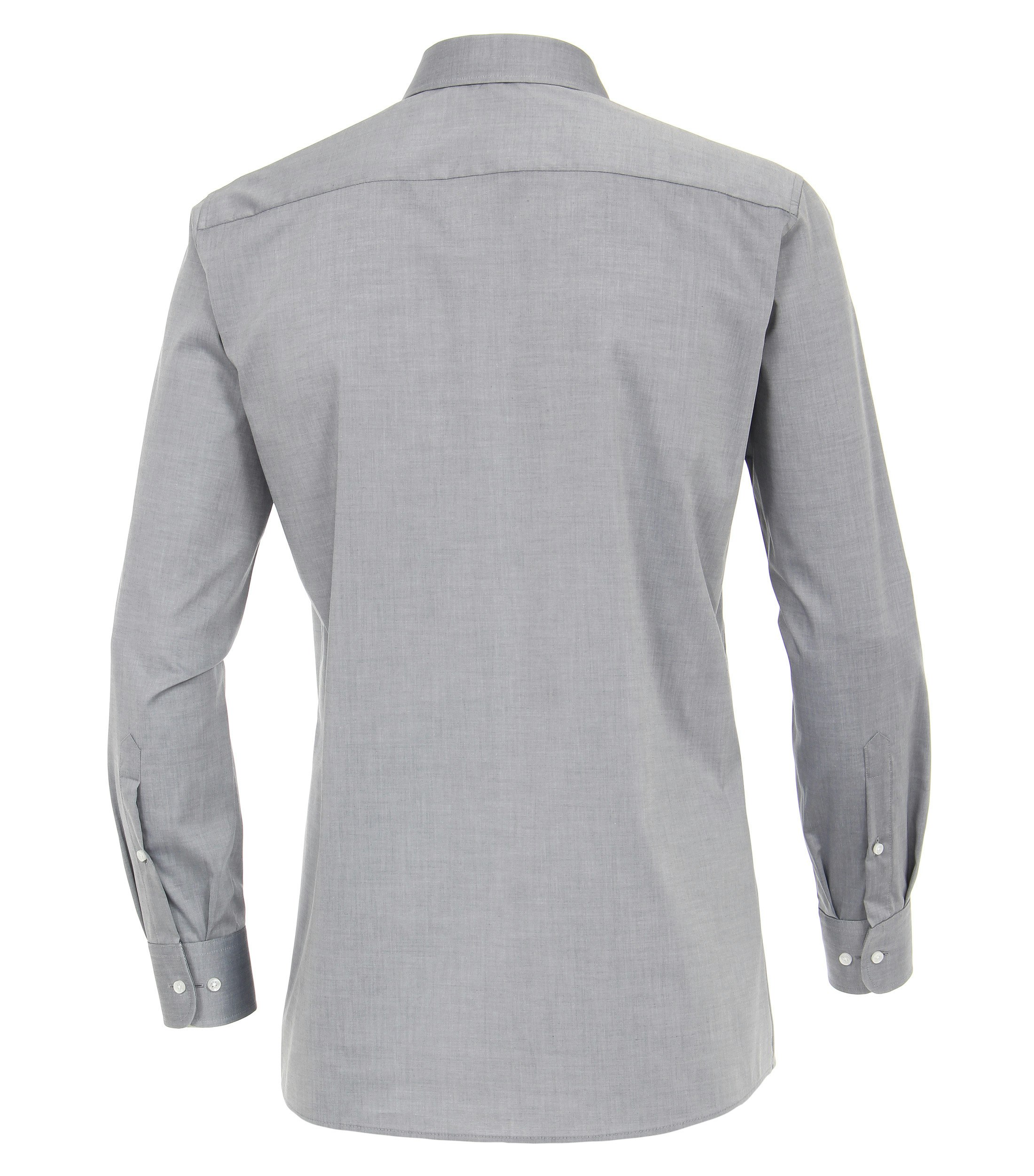 Ein Businesshemd im uni Muster in der Farbe Grau