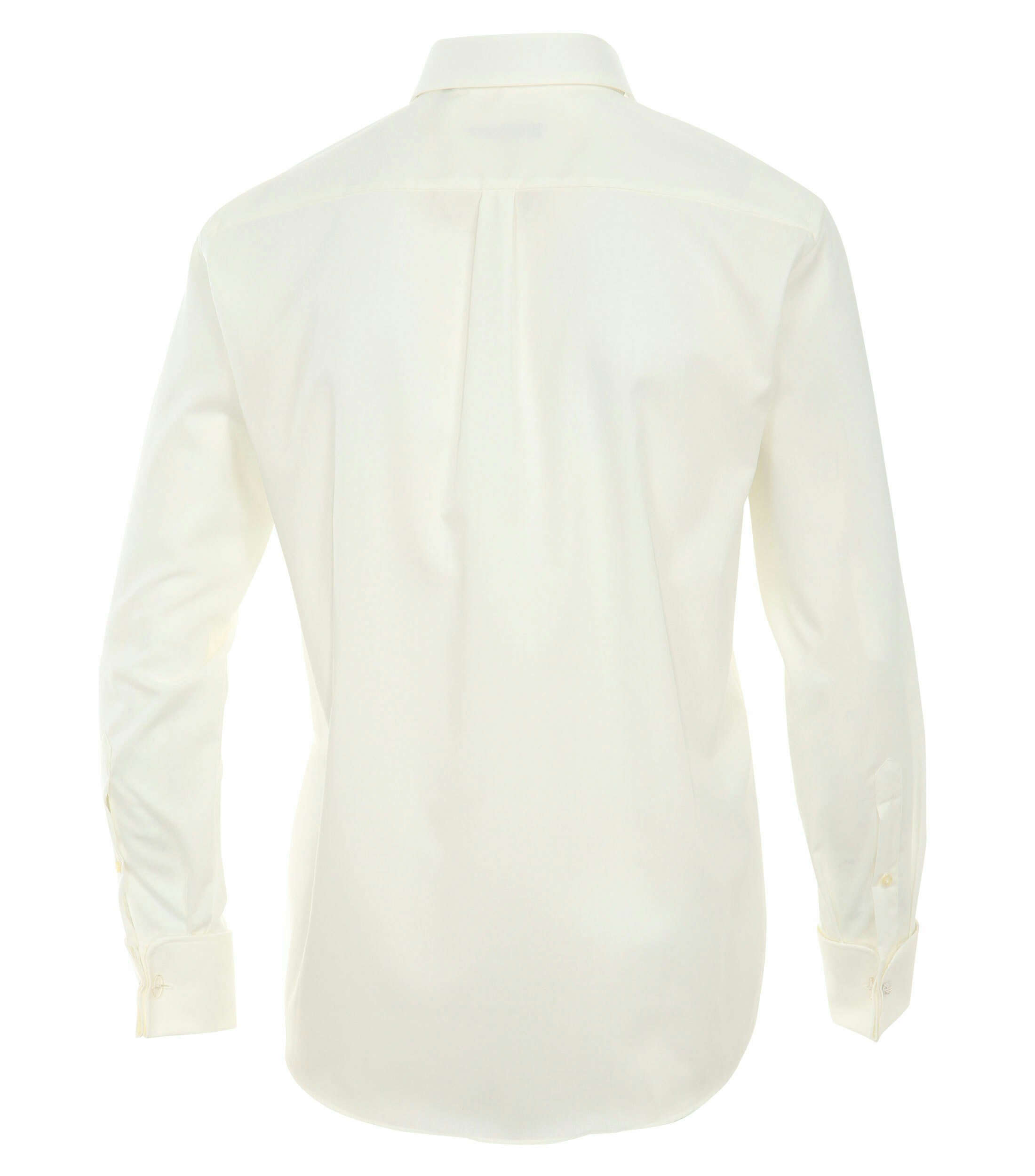 Ein Businesshemd im uni Muster in der Farbe Champagner