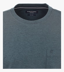 T-Shirt in Mittelblau - CASAMODA