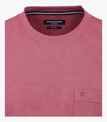 T-Shirt in Pinkrot - CASAMODA
