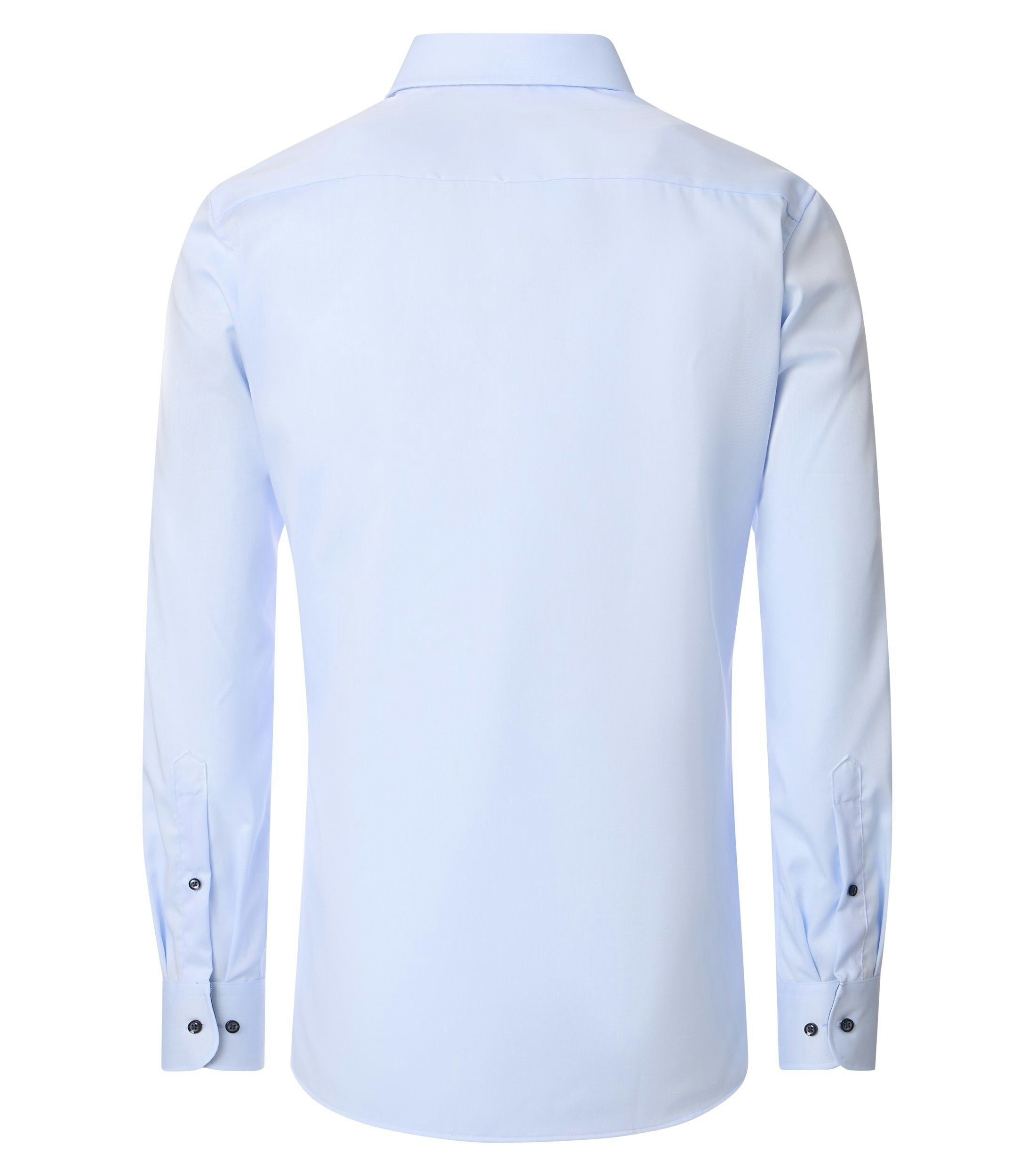 Ein Businesshemd im uni Muster in der Farbe Hellblau